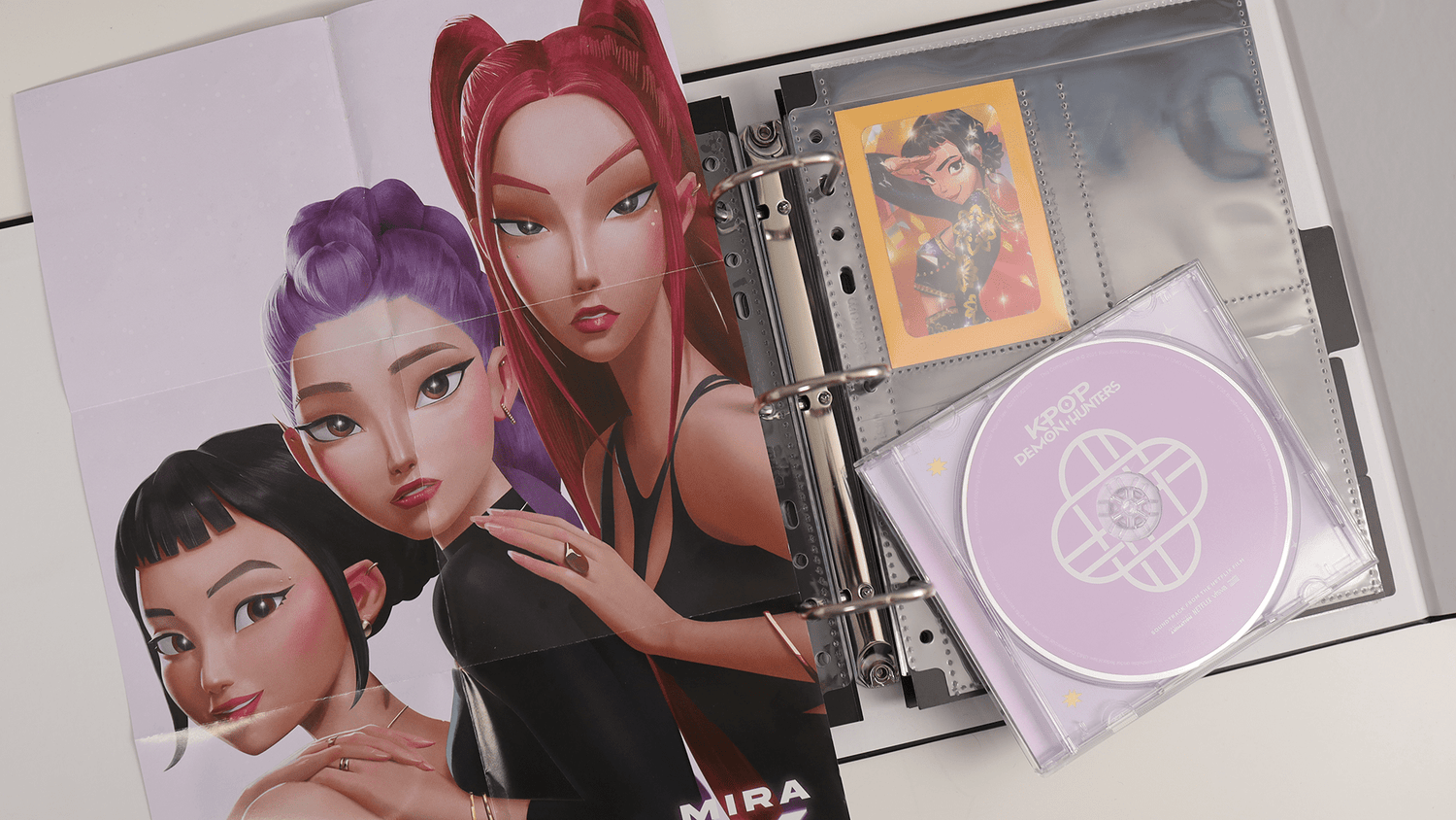 Keep your binders GOLDEN with K-pop Demon Hunters (Netflix Series OST)