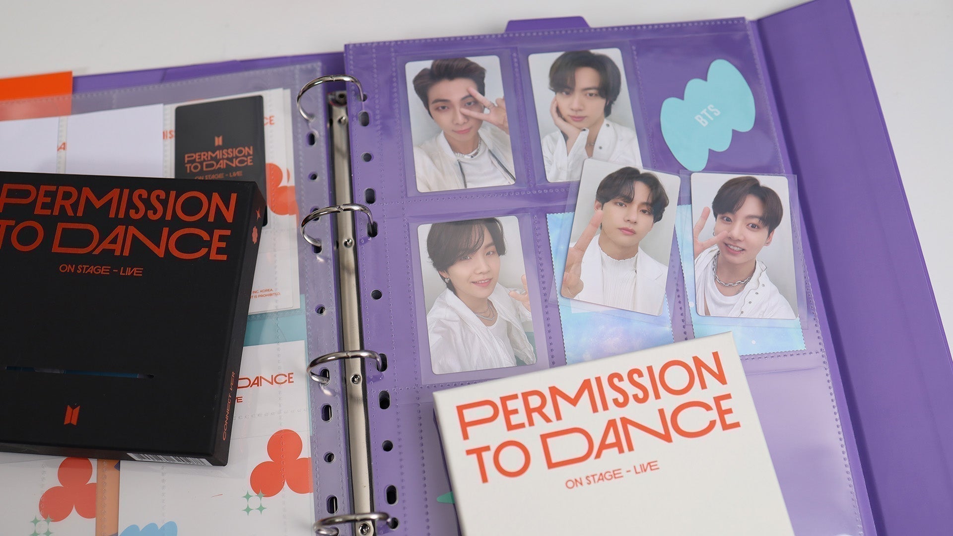 Set up OT7 with BTS 'Permission to dance on stage - LIVE'