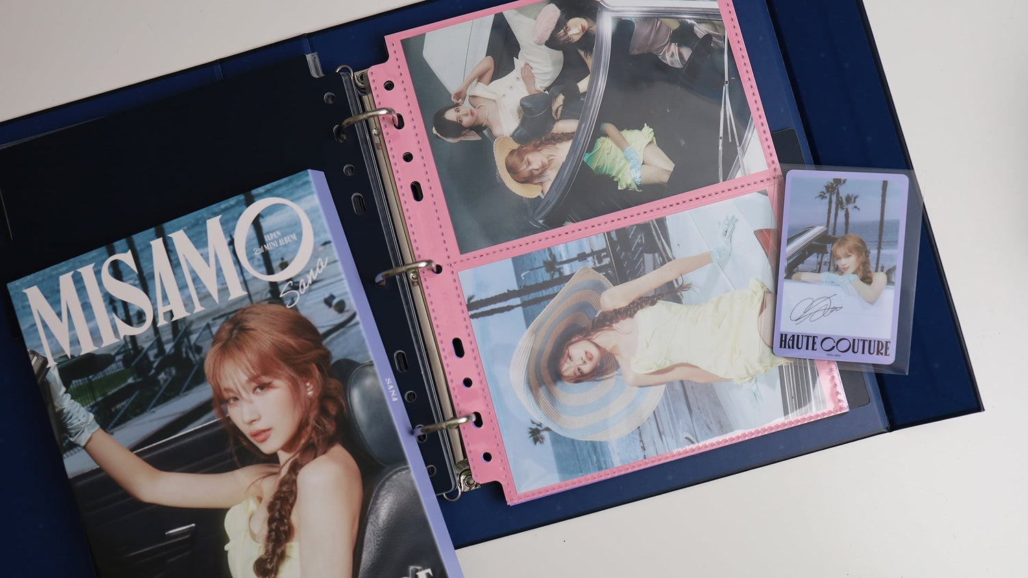 The Perfect Binder Display for MISAMO JAPAN 2nd Mini Album ‘HAUTE COUTURE’