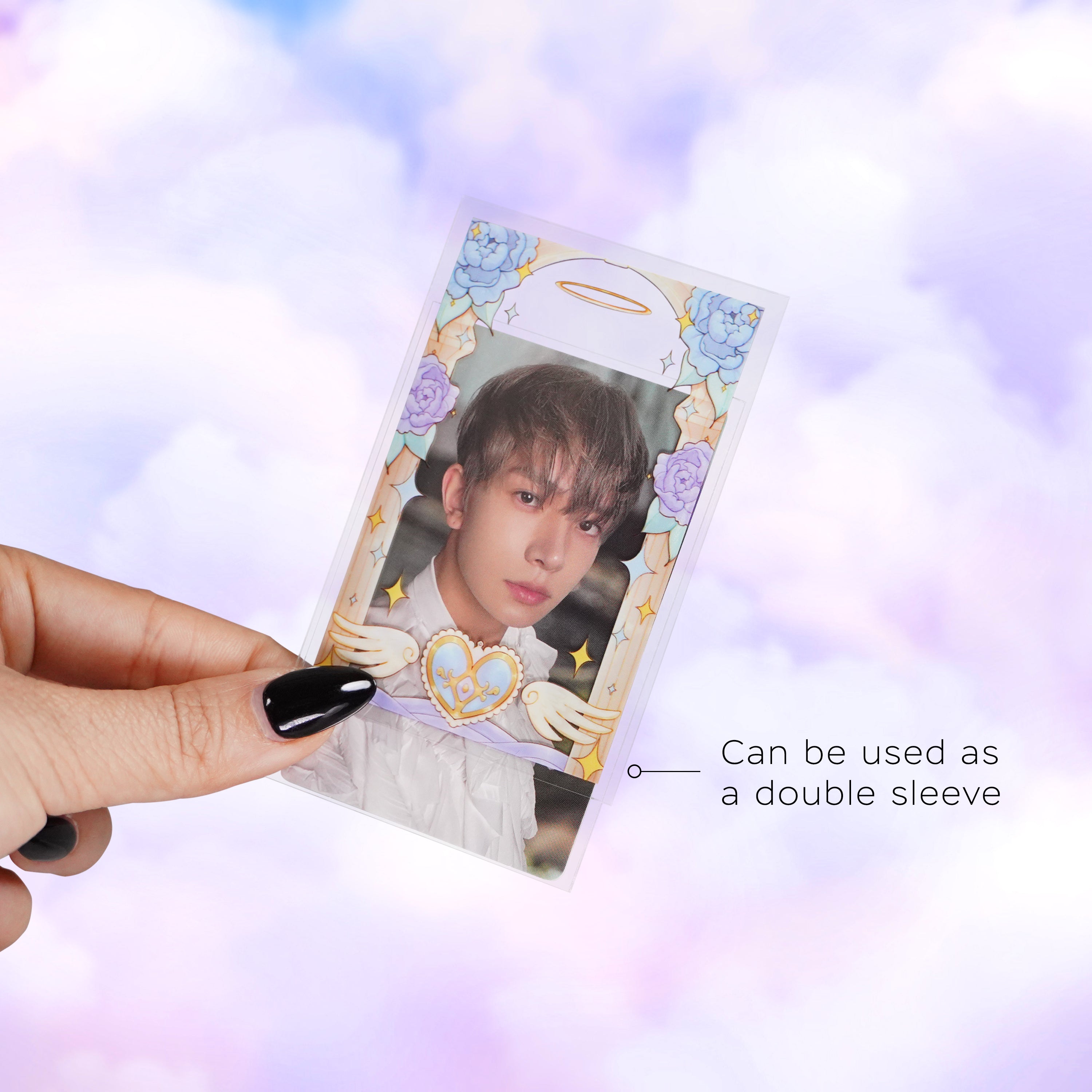 Premium+ Photocard Sleeves - Outer - Roses & Violets