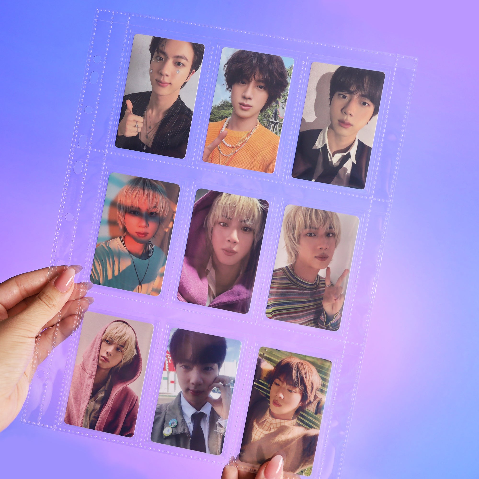 Custom A4 9-Pocket Page - Double Sided - V3 - Outer Size