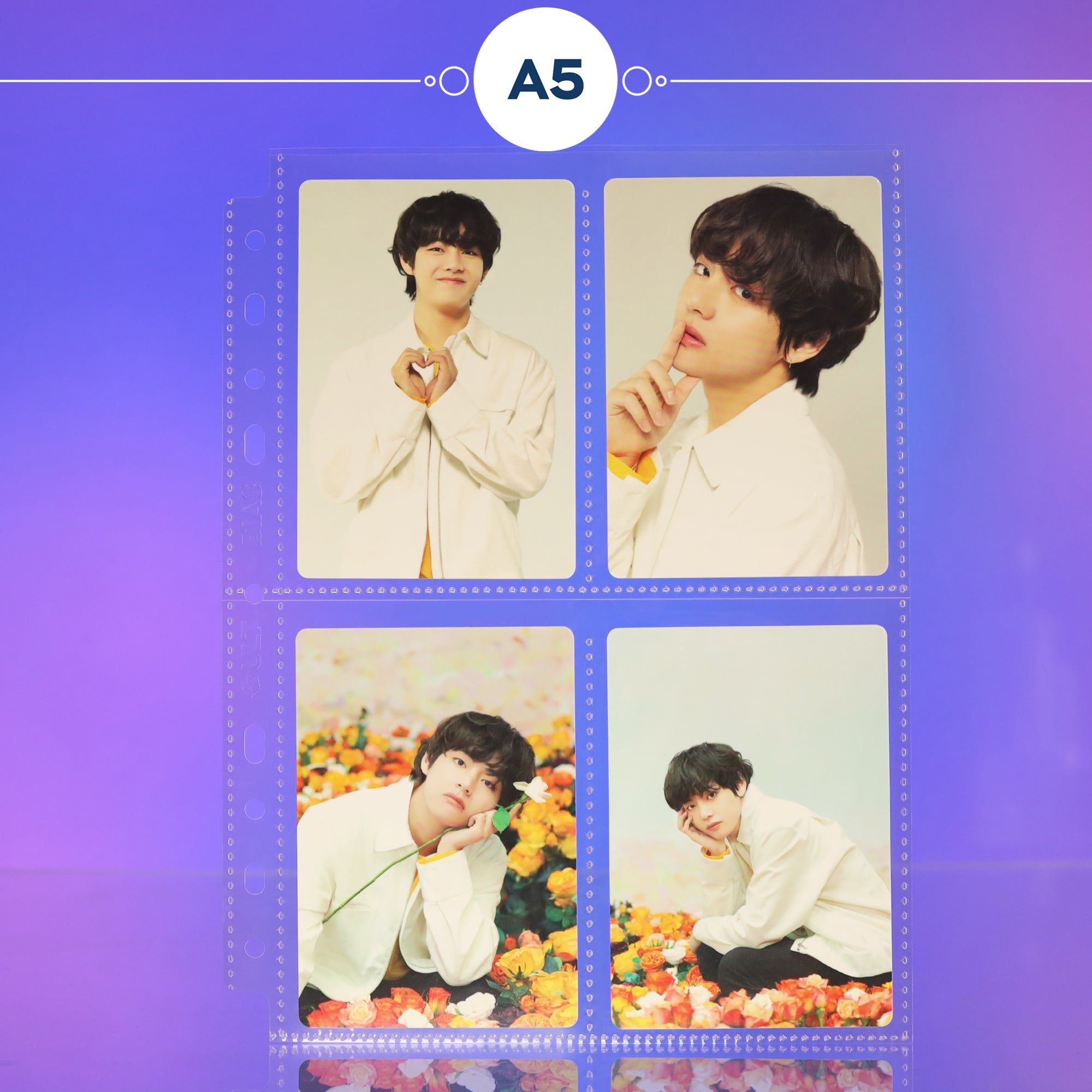 Custom A5 4-Pocket Pages - Mini Tour - Single Sided