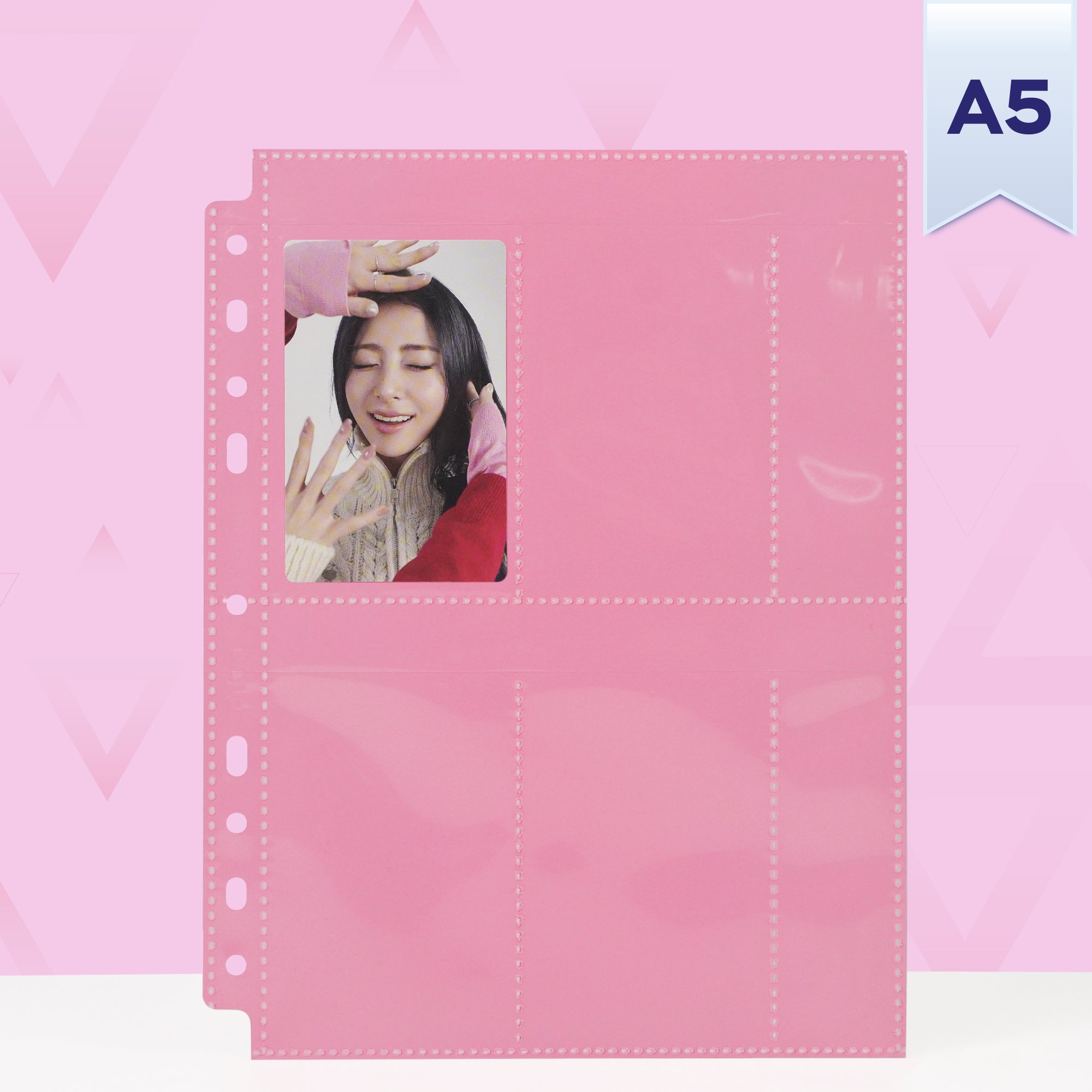 (AU) Custom A5 4-Pocket Pages - Slim + Note - Coloured