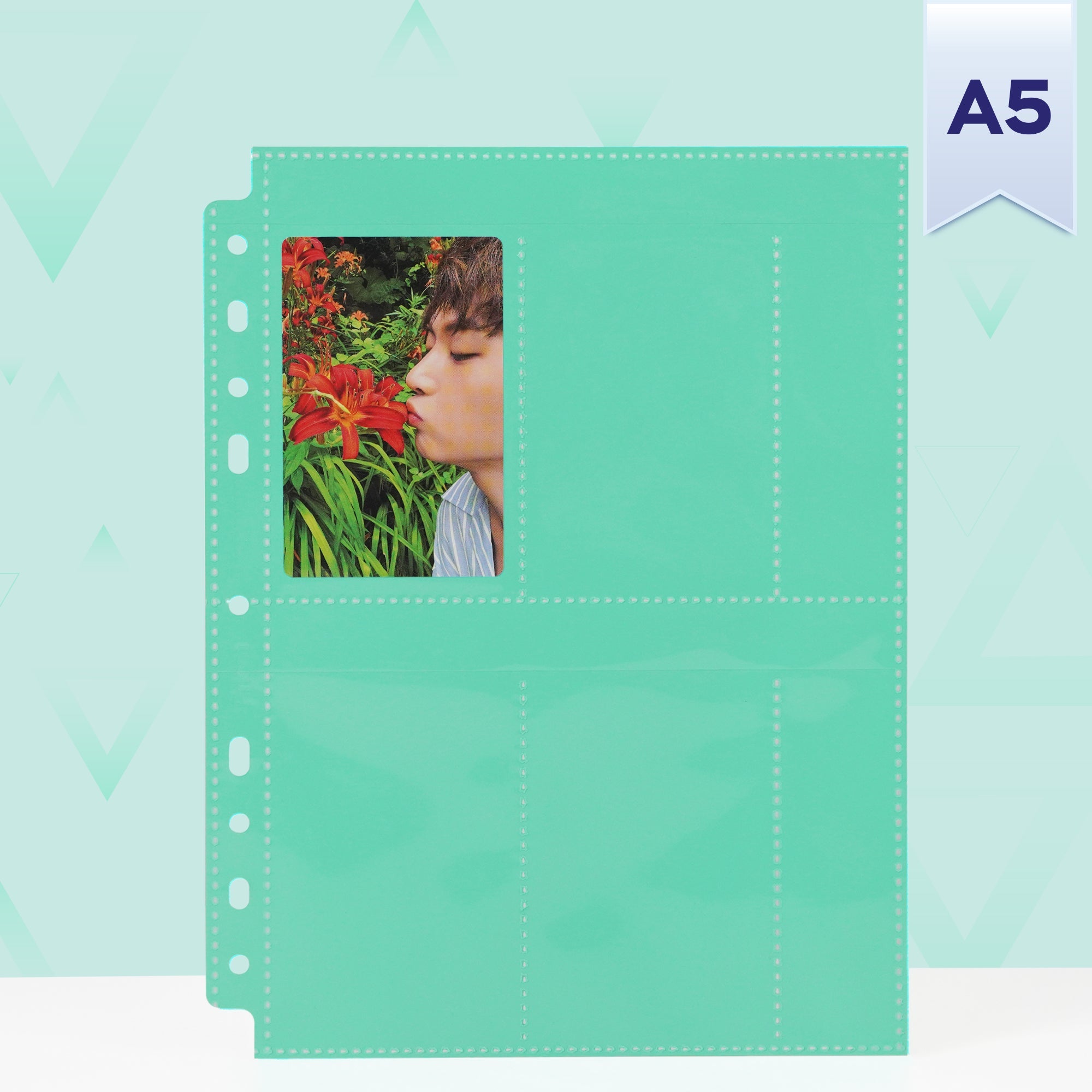 (AU) Custom A5 4-Pocket Pages - Slim + Note - Coloured