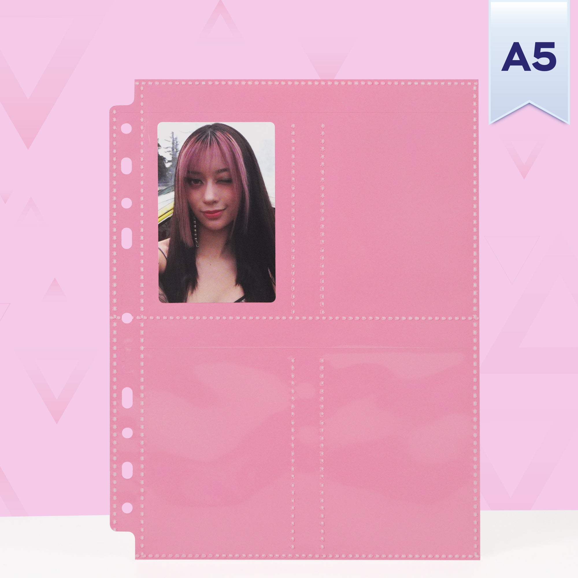 (AU) Custom A5 4-Pocket Pages - Standard Photocard - Coloured