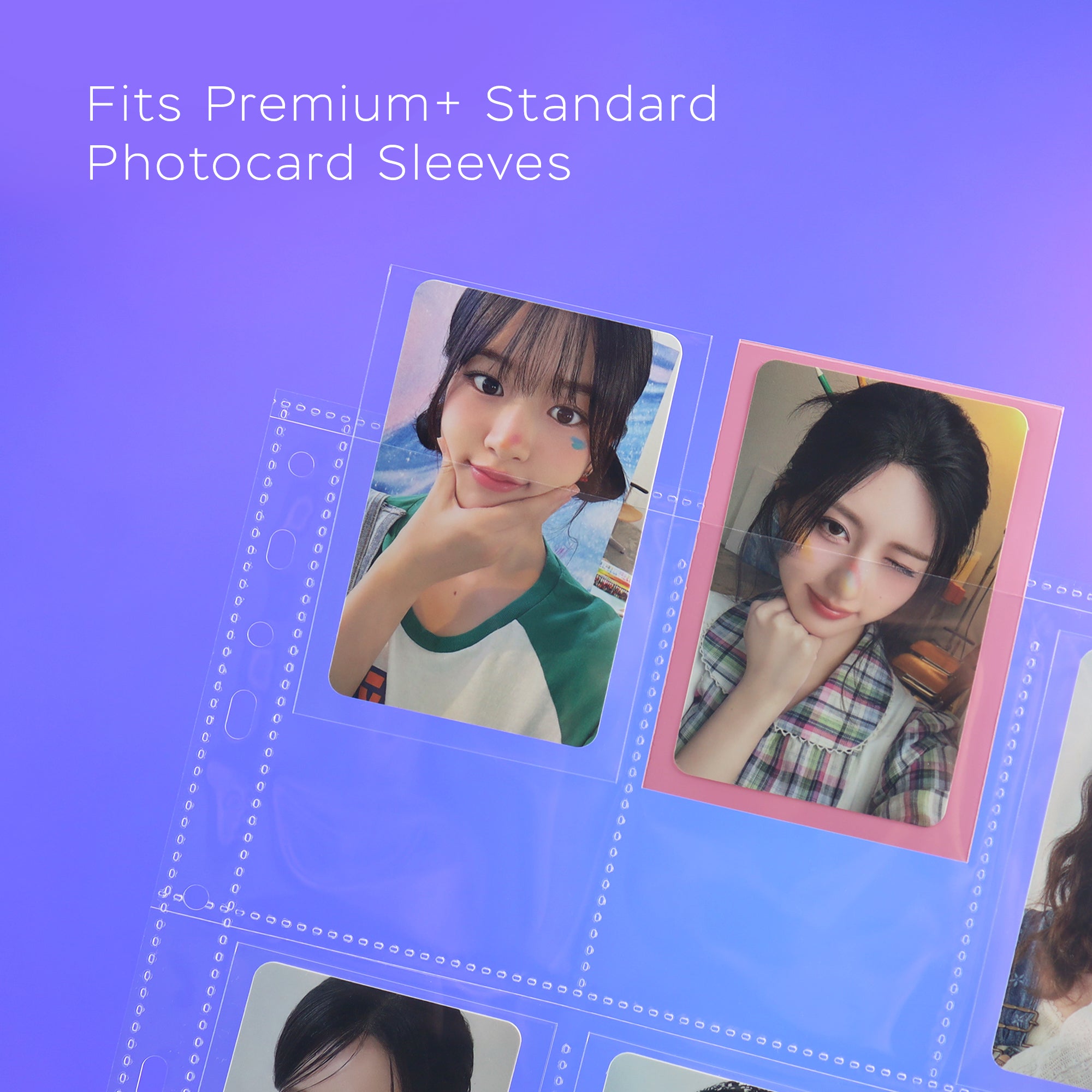 Custom A5 Wide 6-Pocket Pages - Standard Photocard