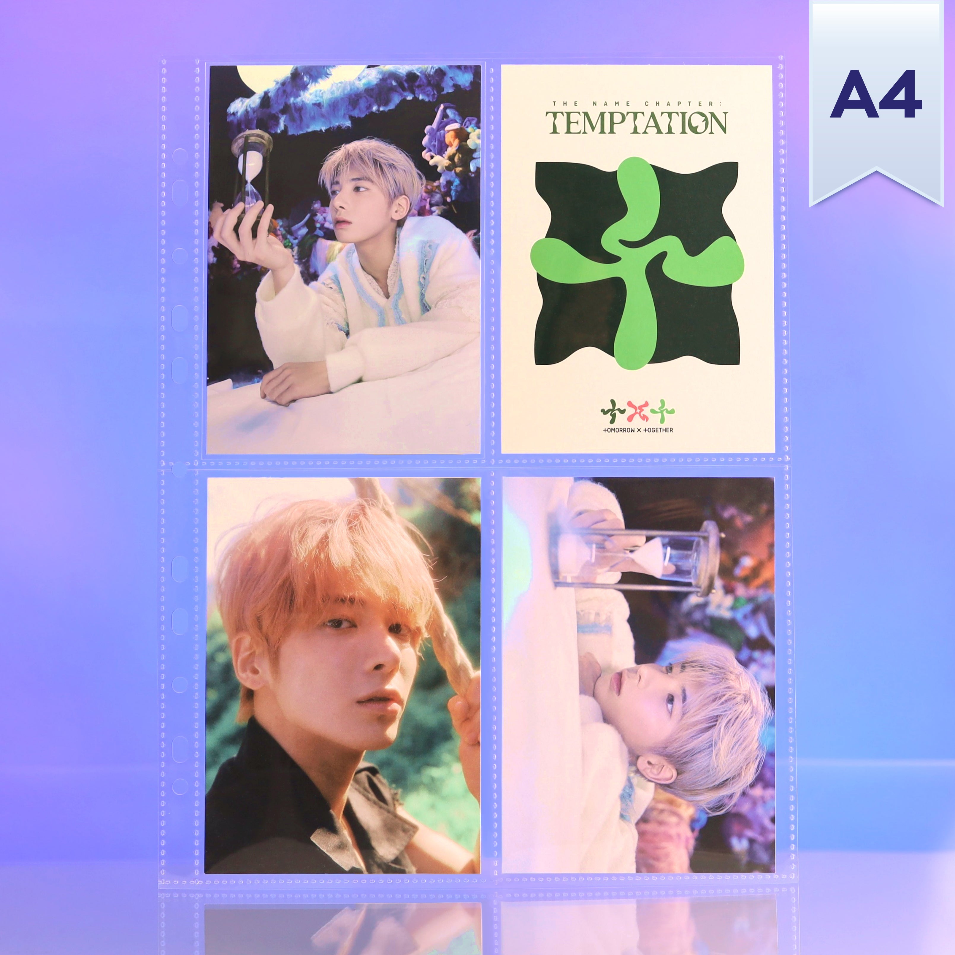 Custom A4 4-Pocket Pages