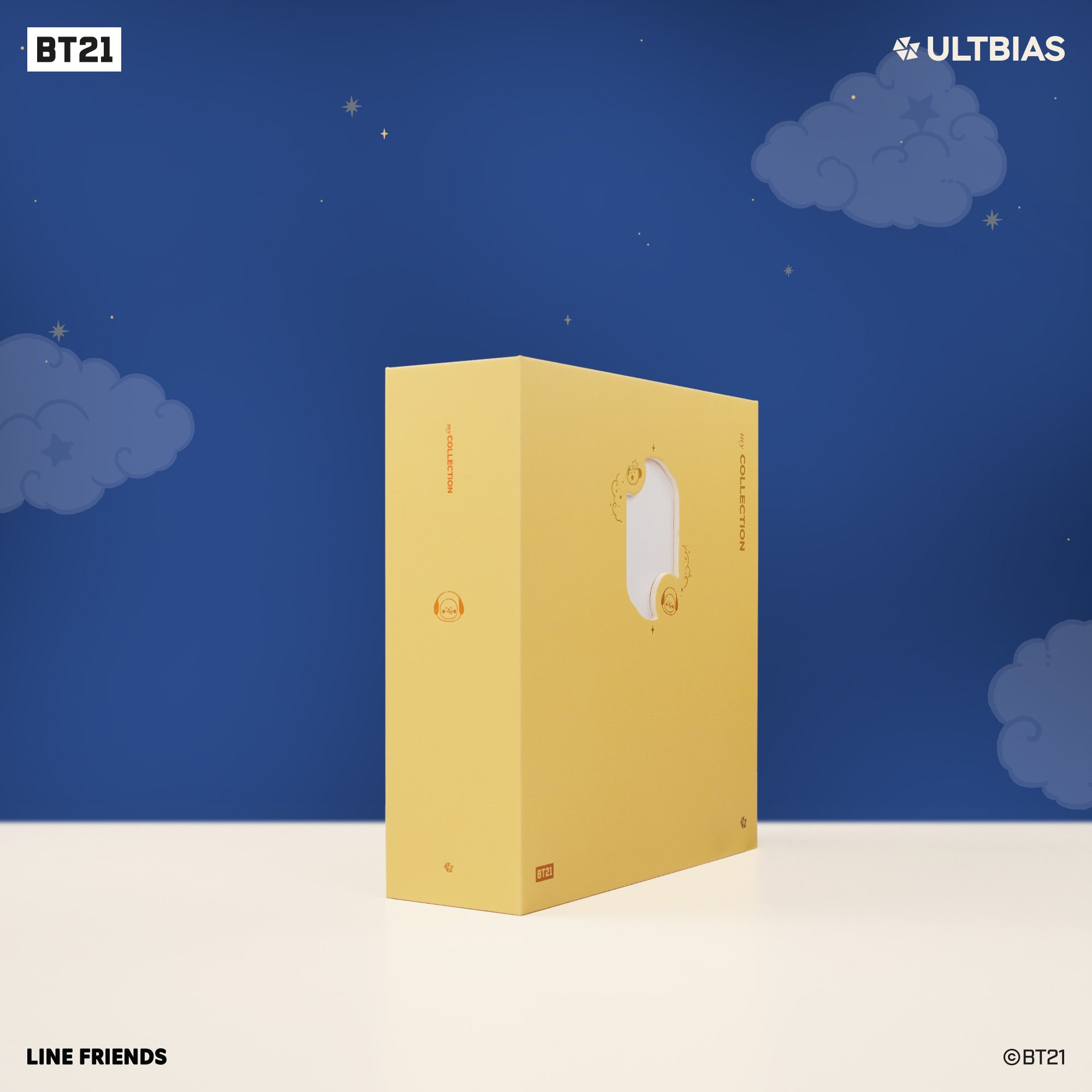 BT21 with ULTBIAS - CHIMMY - A5 myCOLLECTION - Complete Set