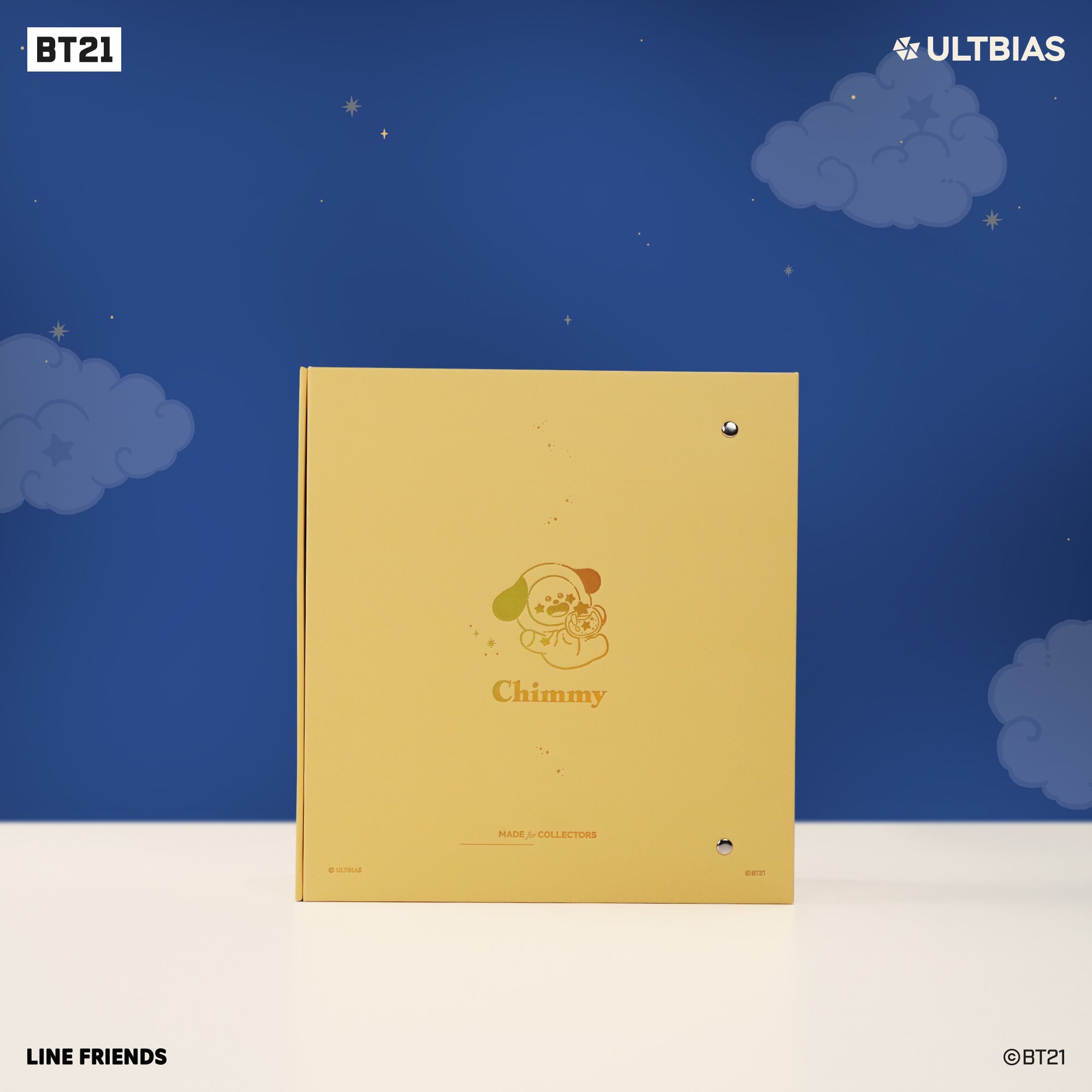 BT21 with ULTBIAS - CHIMMY - A5 myCOLLECTION - Complete Set