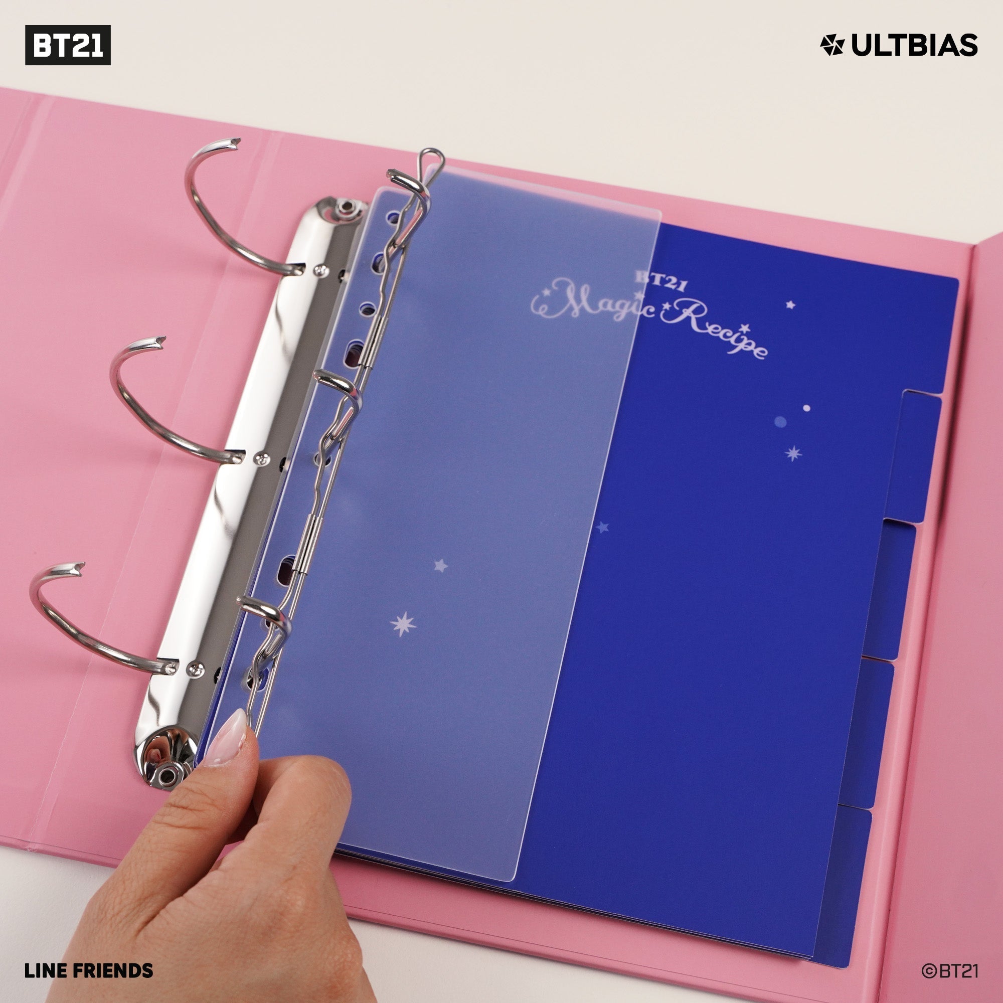 BT21 with ULTBIAS - COOKY - A5 myCOLLECTION - Complete Set