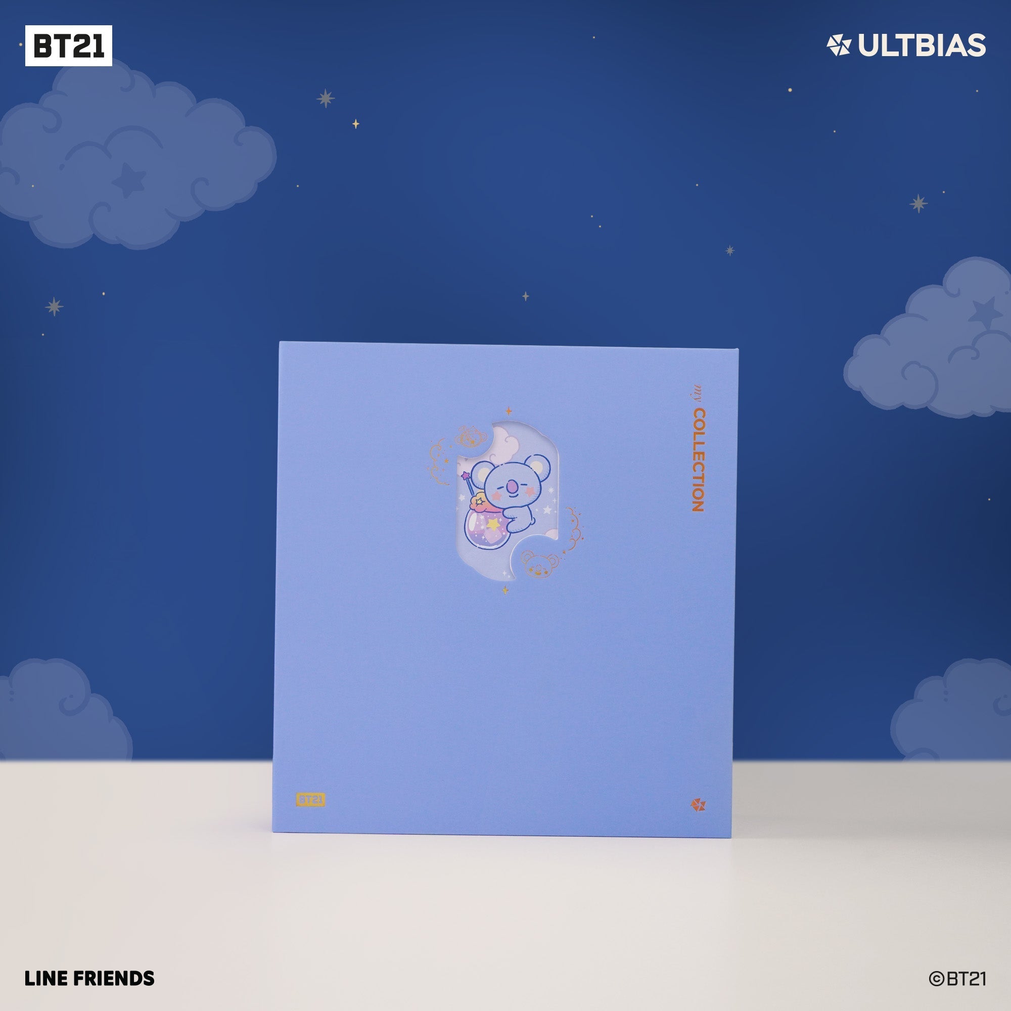 BT21 with ULTBIAS - KOYA - A5 myCOLLECTION - Complete Set