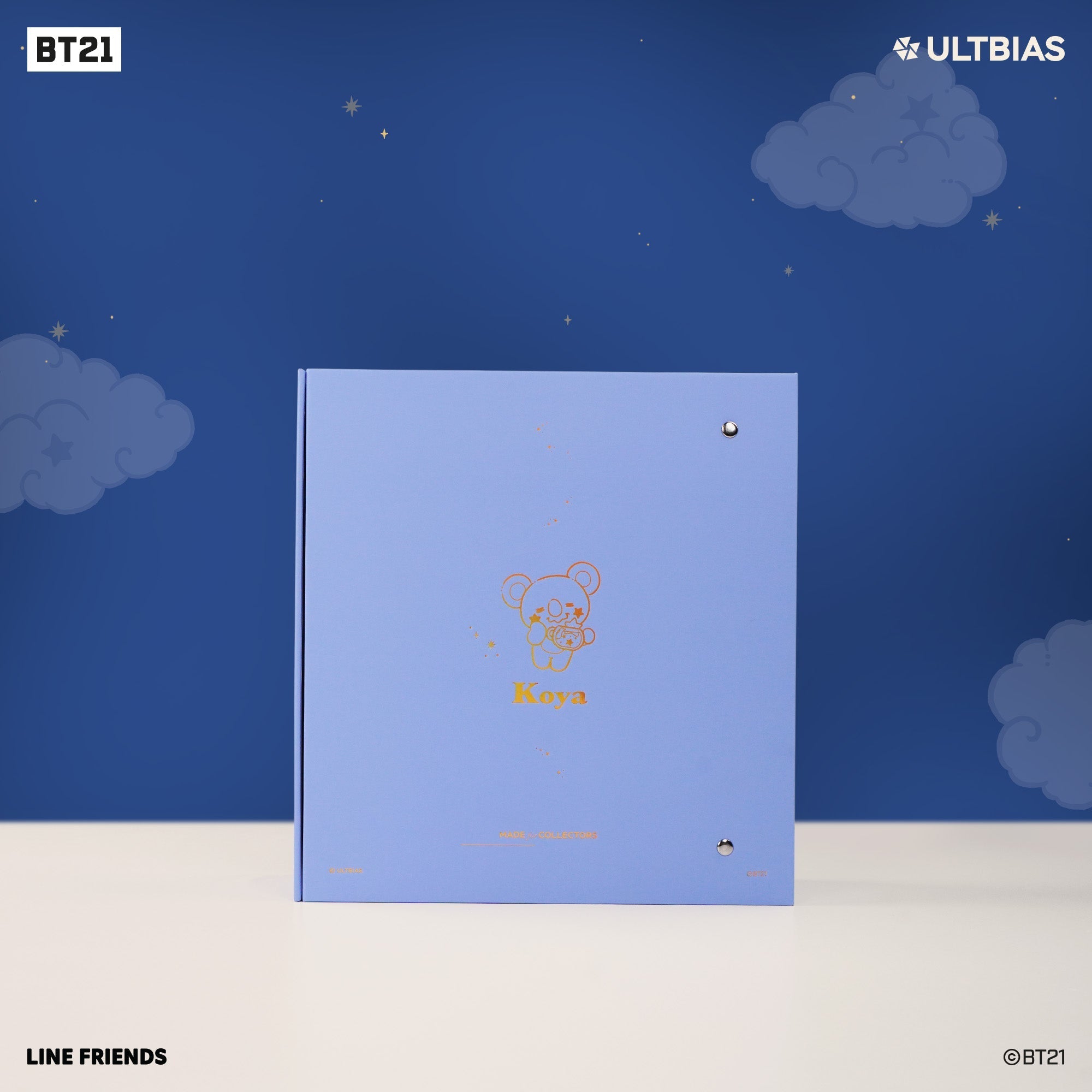 BT21 with ULTBIAS - KOYA - A5 myCOLLECTION - Complete Set