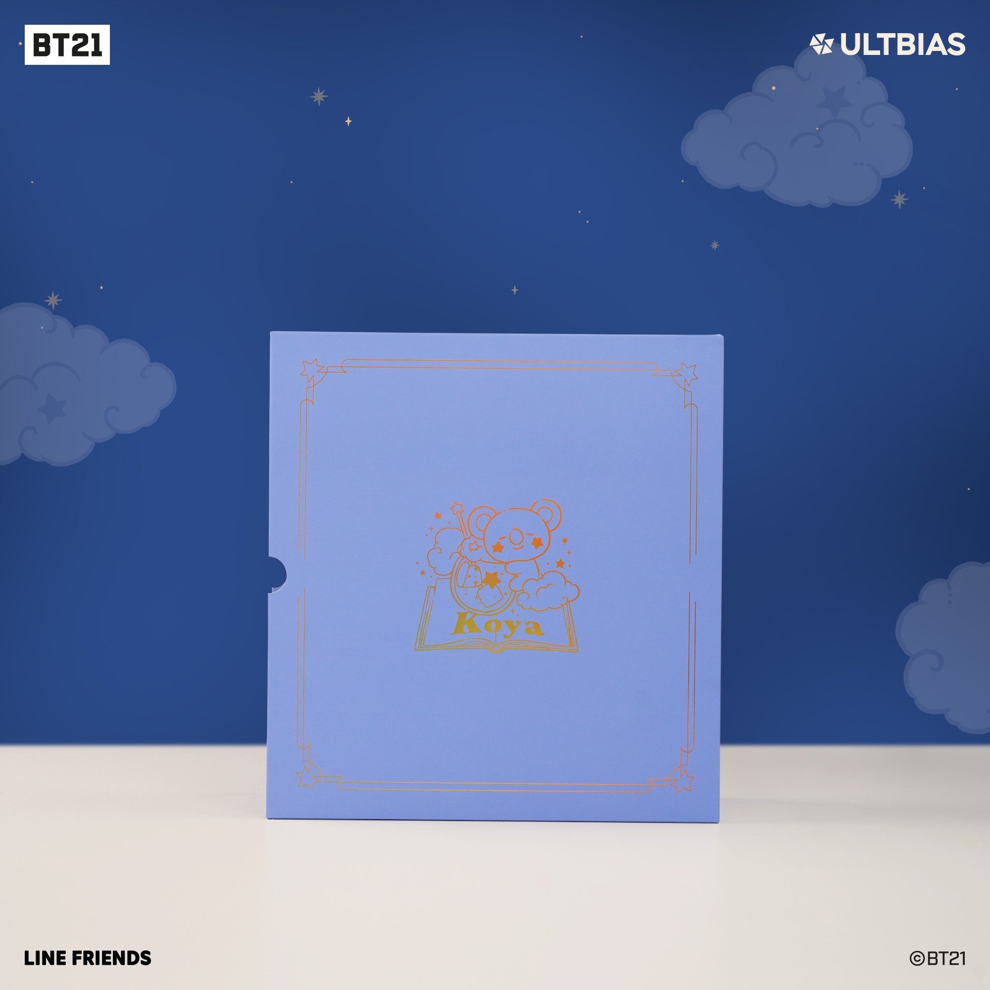 BT21 with ULTBIAS - KOYA - A5 myCOLLECTION - Complete Set