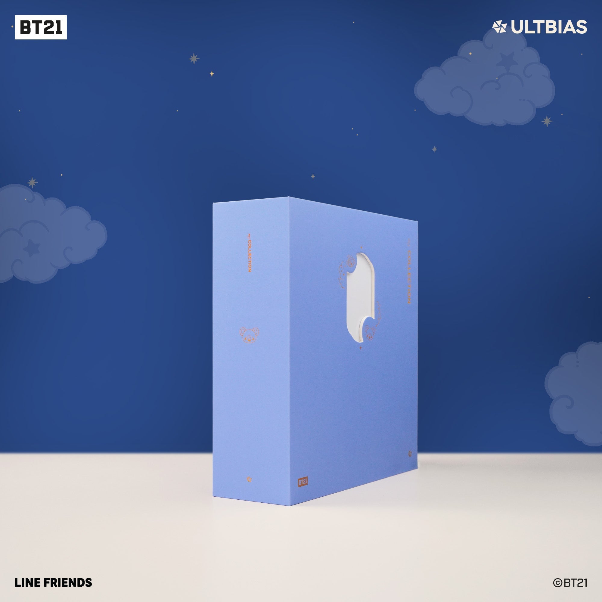 BT21 with ULTBIAS - KOYA - A5 myCOLLECTION - Complete Set