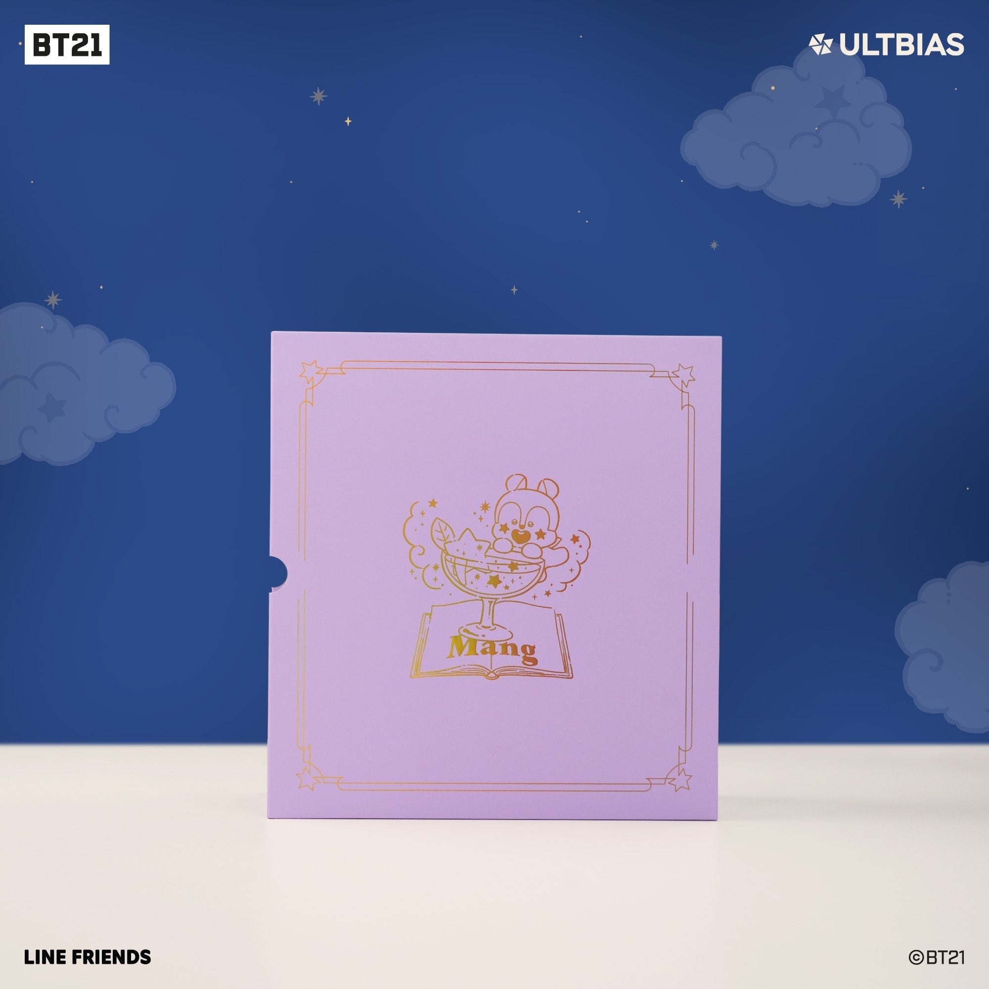 BT21 with ULTBIAS - MANG - A5 myCOLLECTION - Complete Set