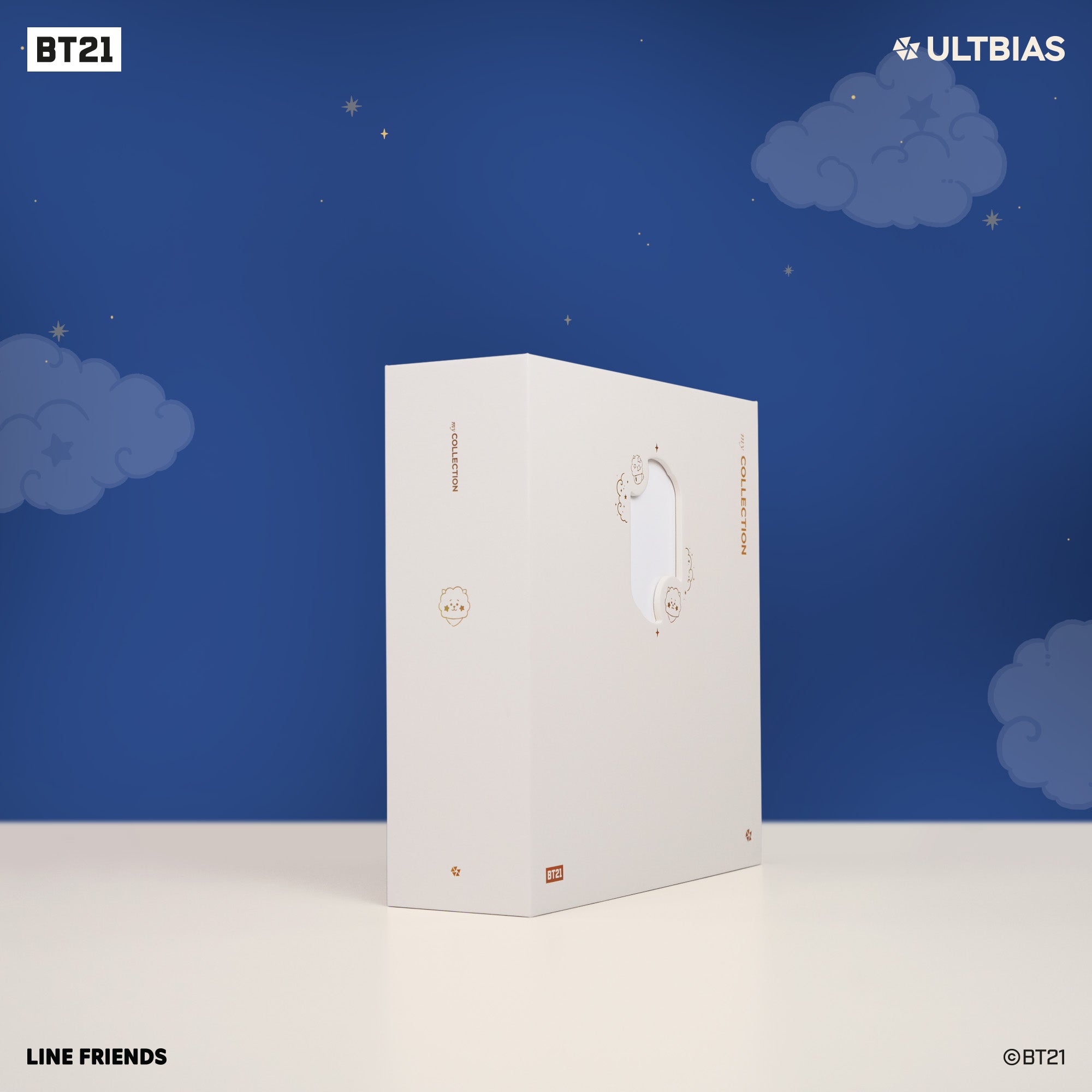 BT21 with ULTBIAS - RJ - A5 myCOLLECTION - Complete Set