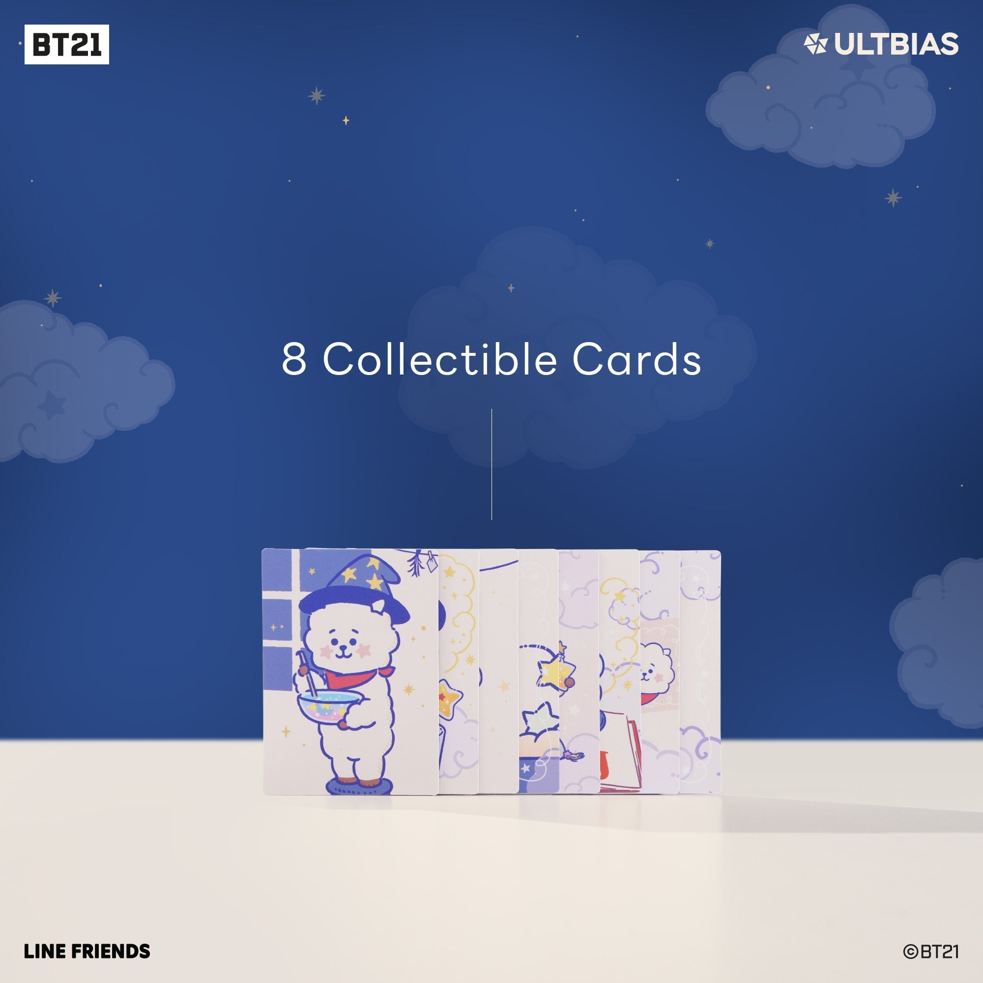 BT21 with ULTBIAS - RJ - A5 myCOLLECTION - Complete Set