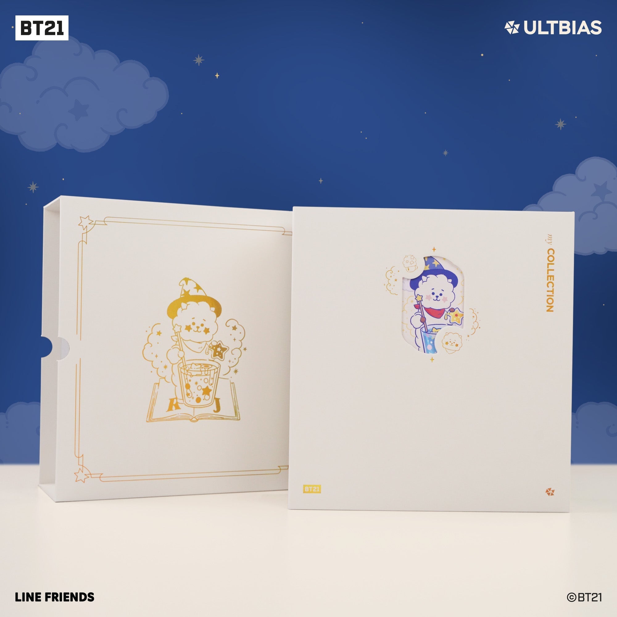 BT21 with ULTBIAS - RJ - A5 myCOLLECTION - Complete Set