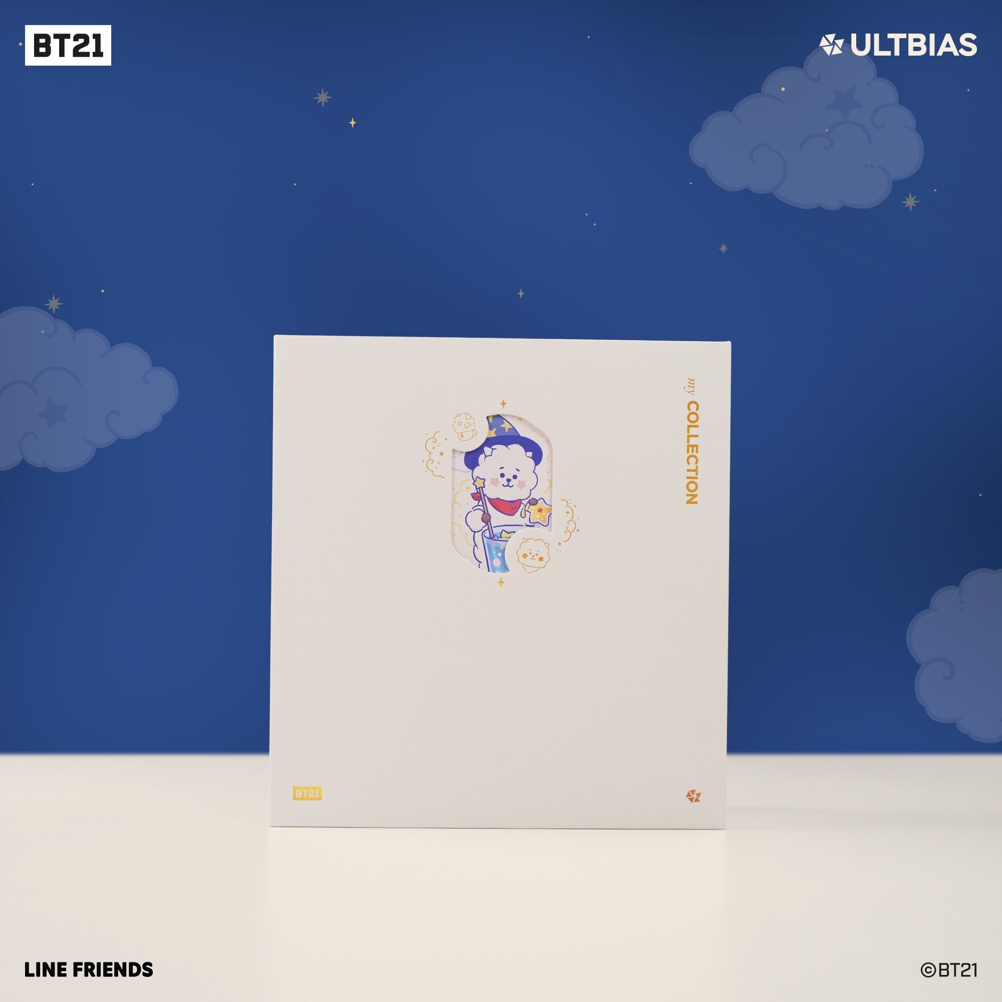 BT21 with ULTBIAS - RJ - A5 myCOLLECTION - Complete Set
