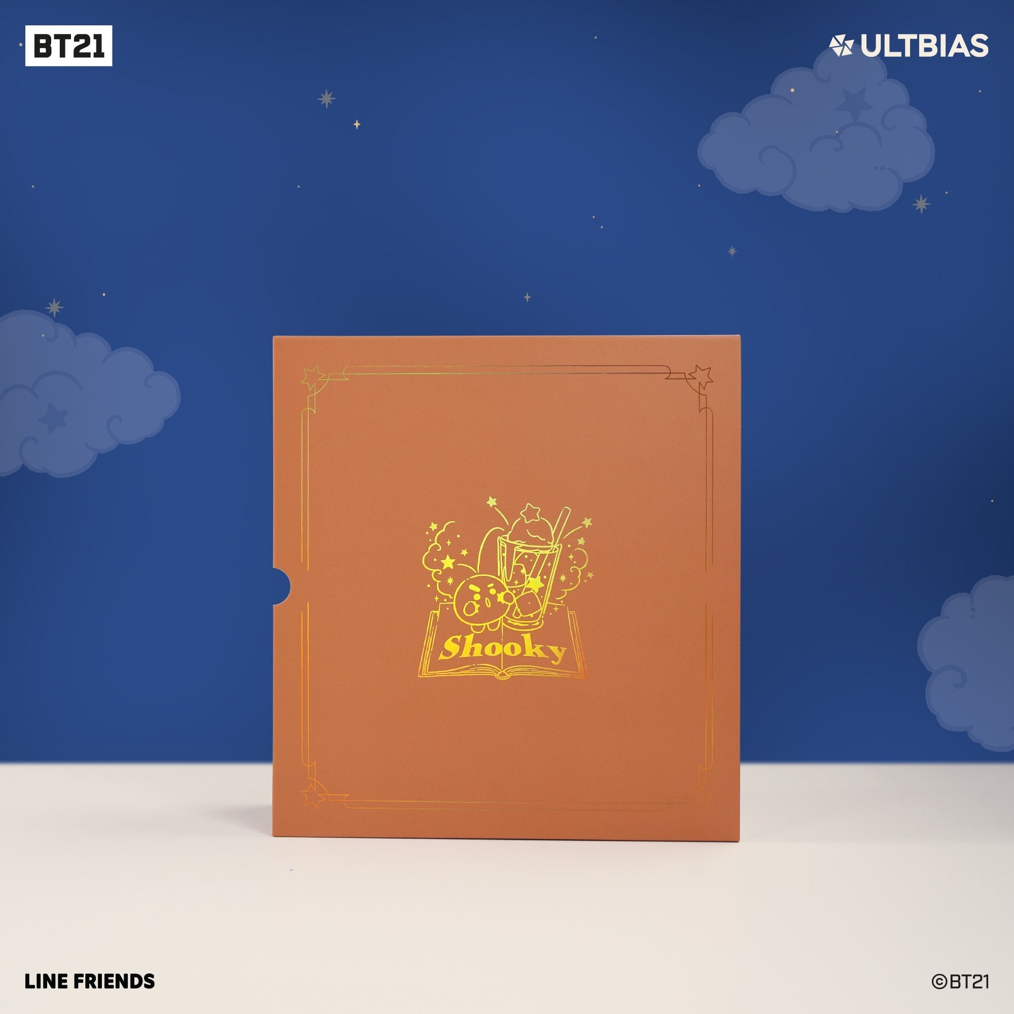 BT21 with ULTBIAS - SHOOKY - A5 myCOLLECTION - Complete Set