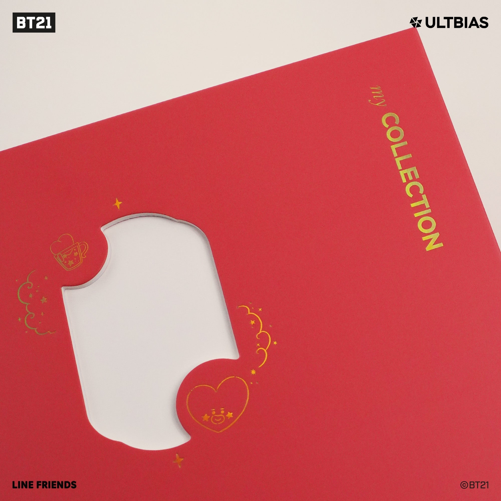 BT21 with ULTBIAS - TATA - A5 myCOLLECTION - Complete Set