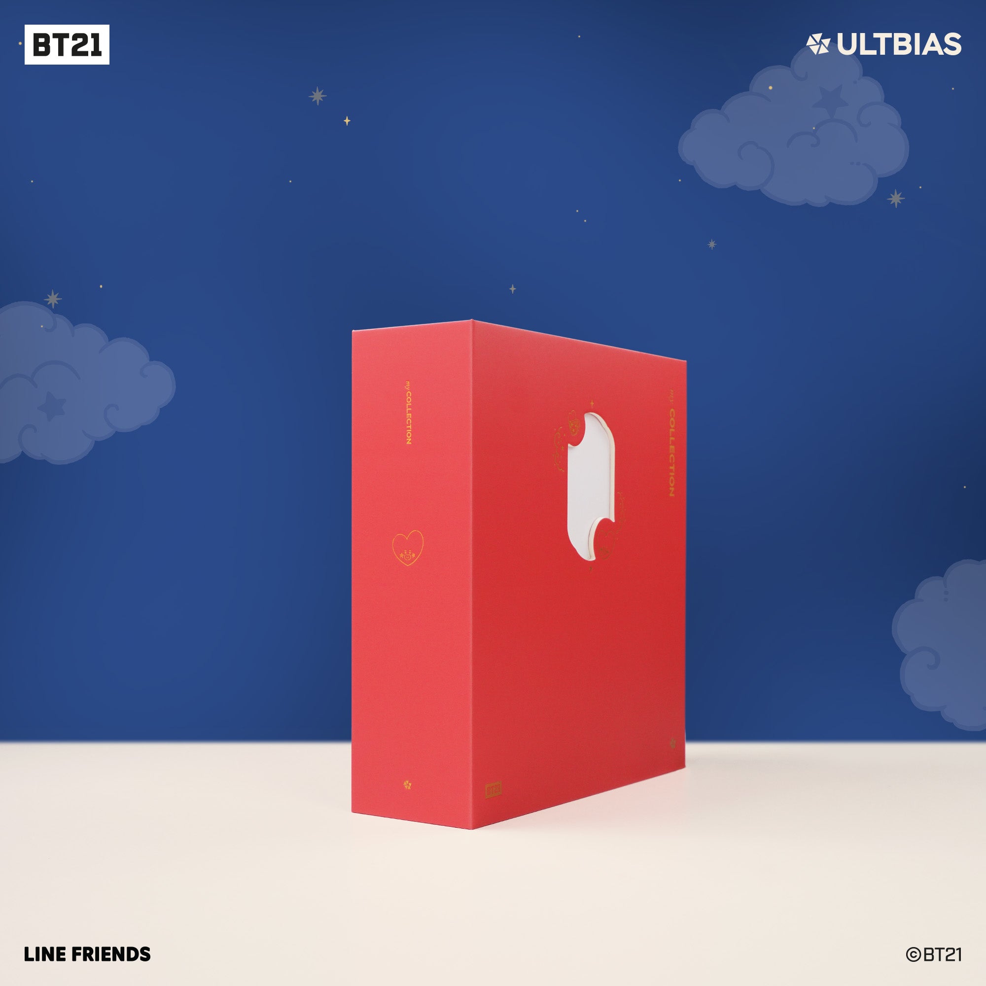 BT21 with ULTBIAS - TATA - A5 myCOLLECTION - Complete Set