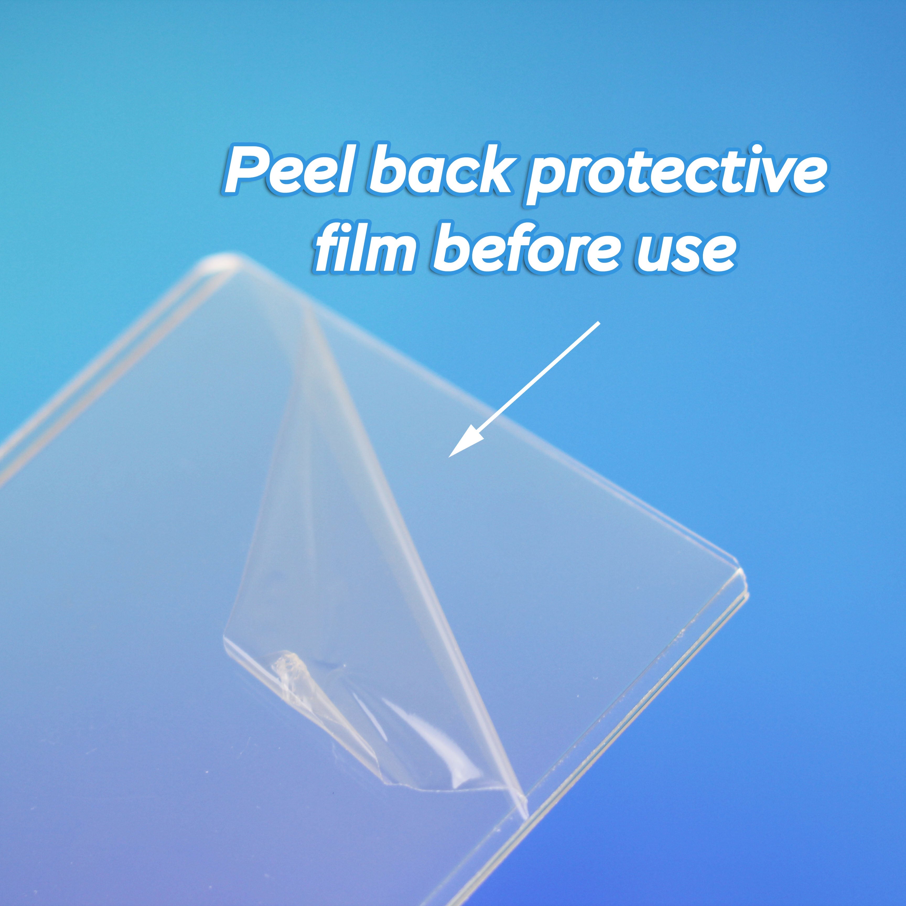 Archival Clear Photocard Toploader - Pack of 10 - SMALL - Prism Platinum