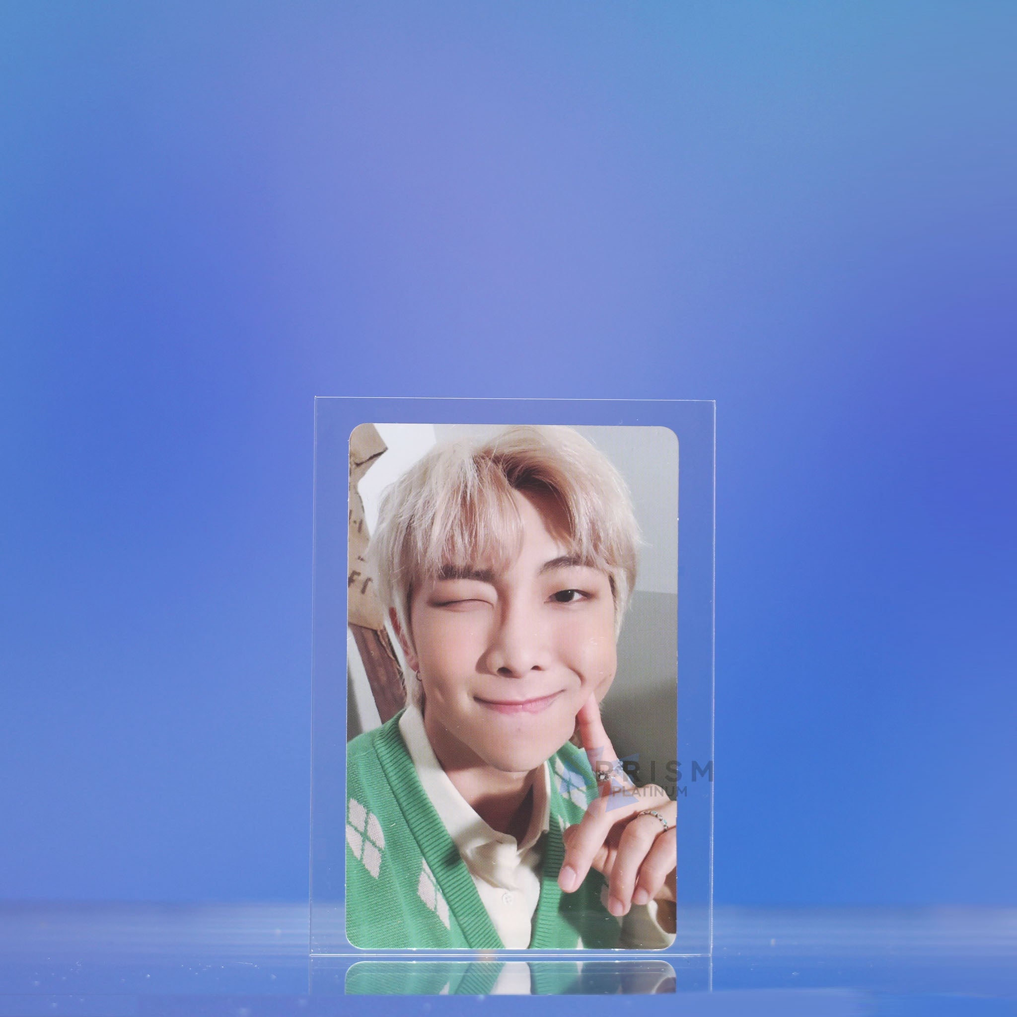 Premium Clear Photocard Sleeves - Standard - Prism Platinum