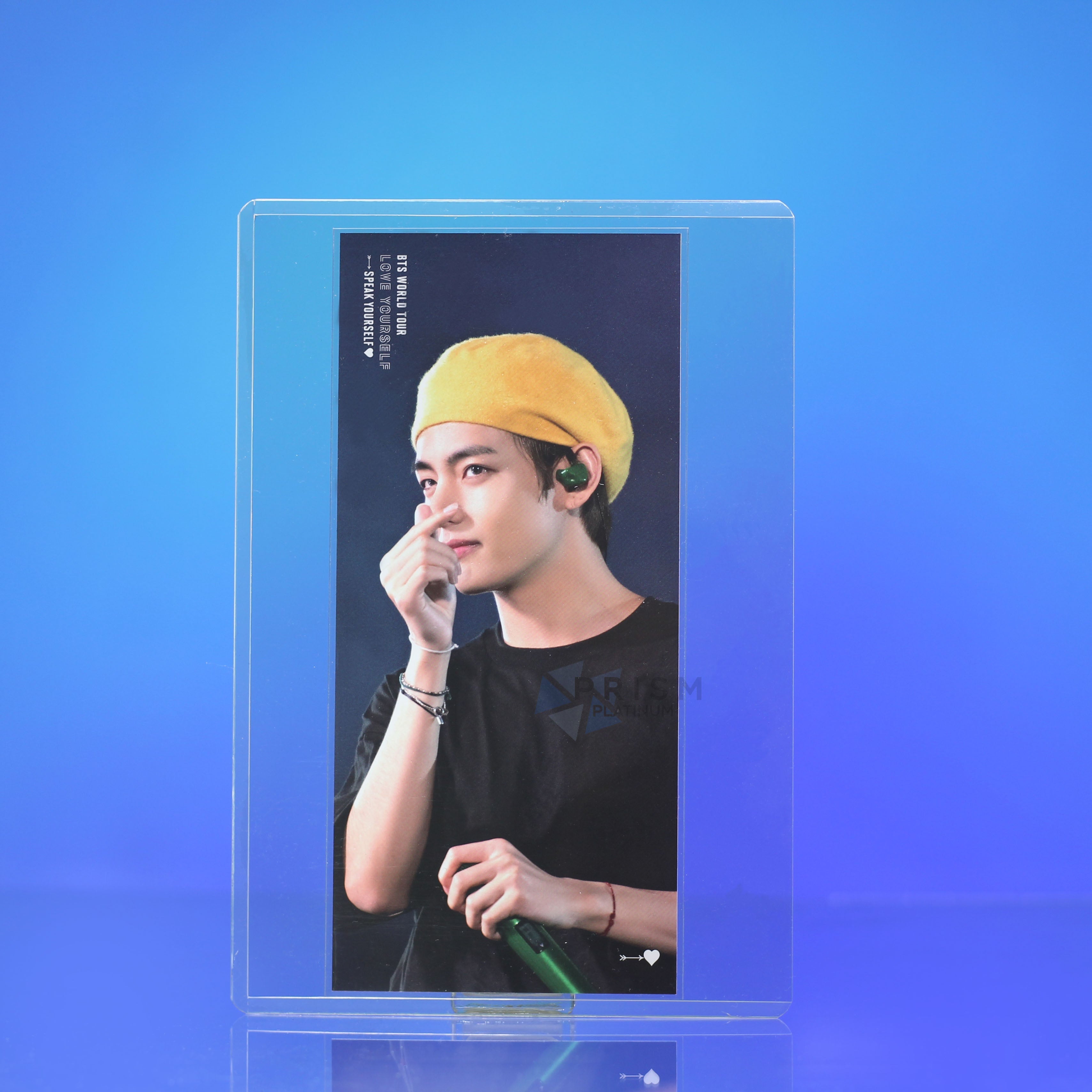Premium Clear Photocard Toploader - Extra Large Size - Pack of 10 - Prism Platinum