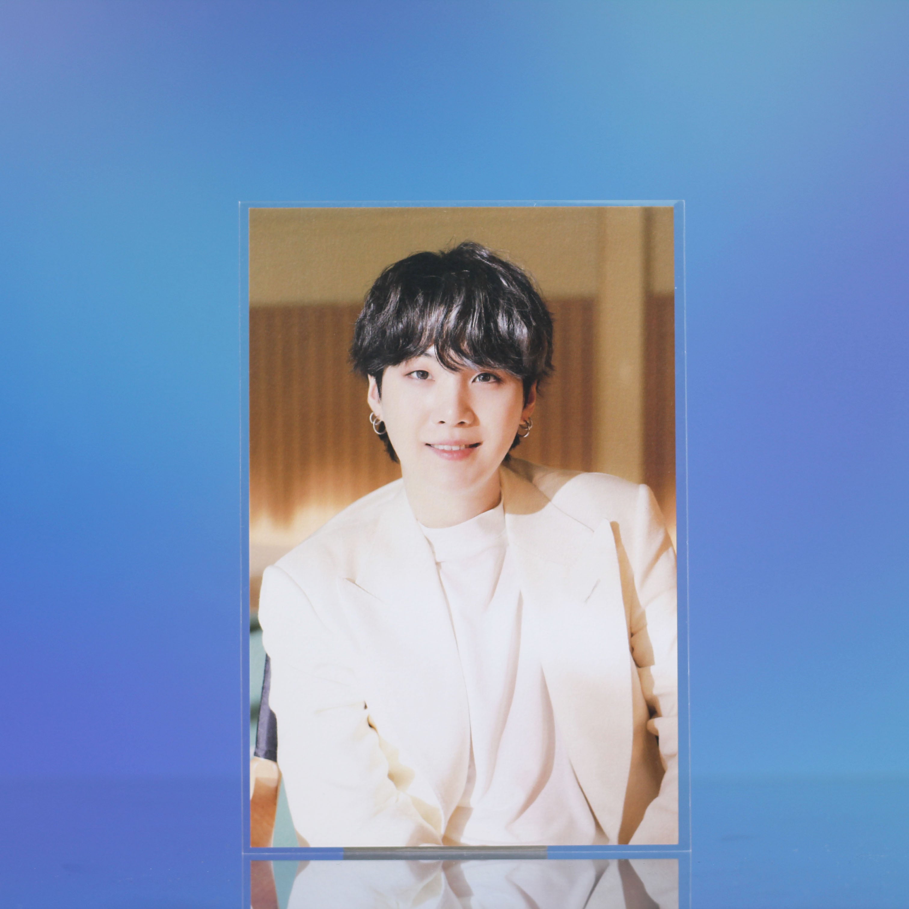 Premium Custom Postcard Sleeves - 25 Pack - Prism Platinum