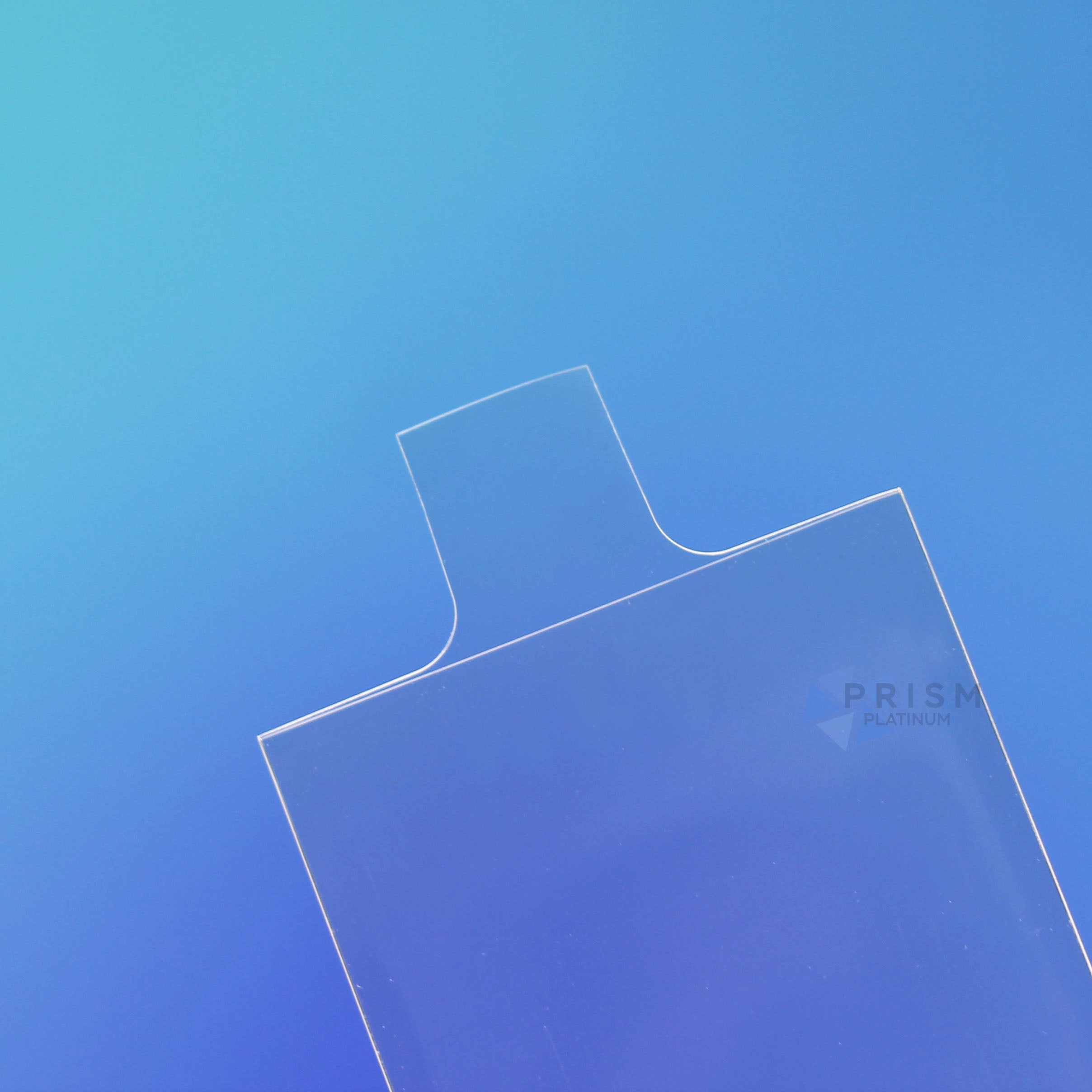 Premium Slim Photocard Sleeves - Pull Sleeve Version - Prism Platinum