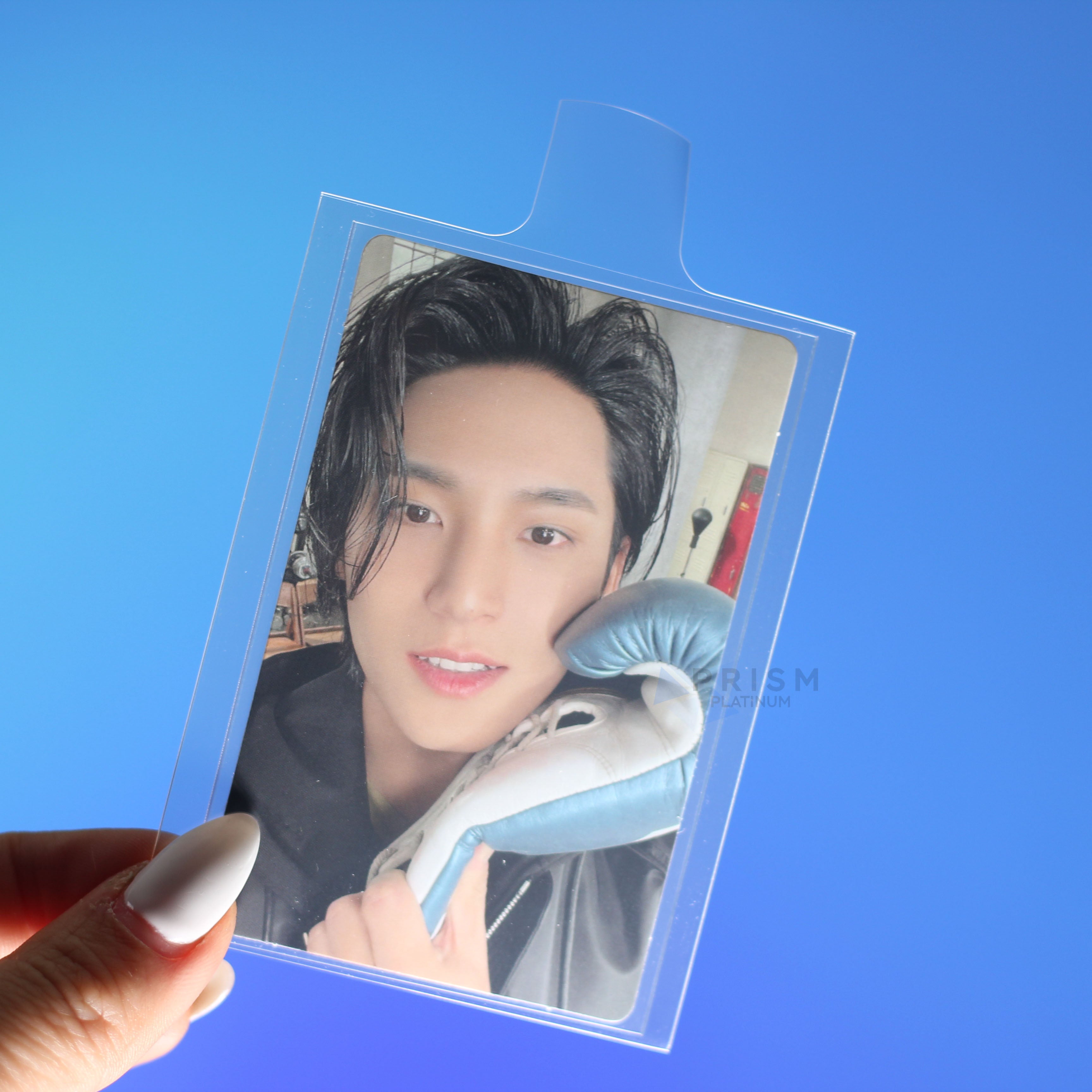 Premium Standard Photocard Sleeves - Pull Sleeve Version - Prism Platinum