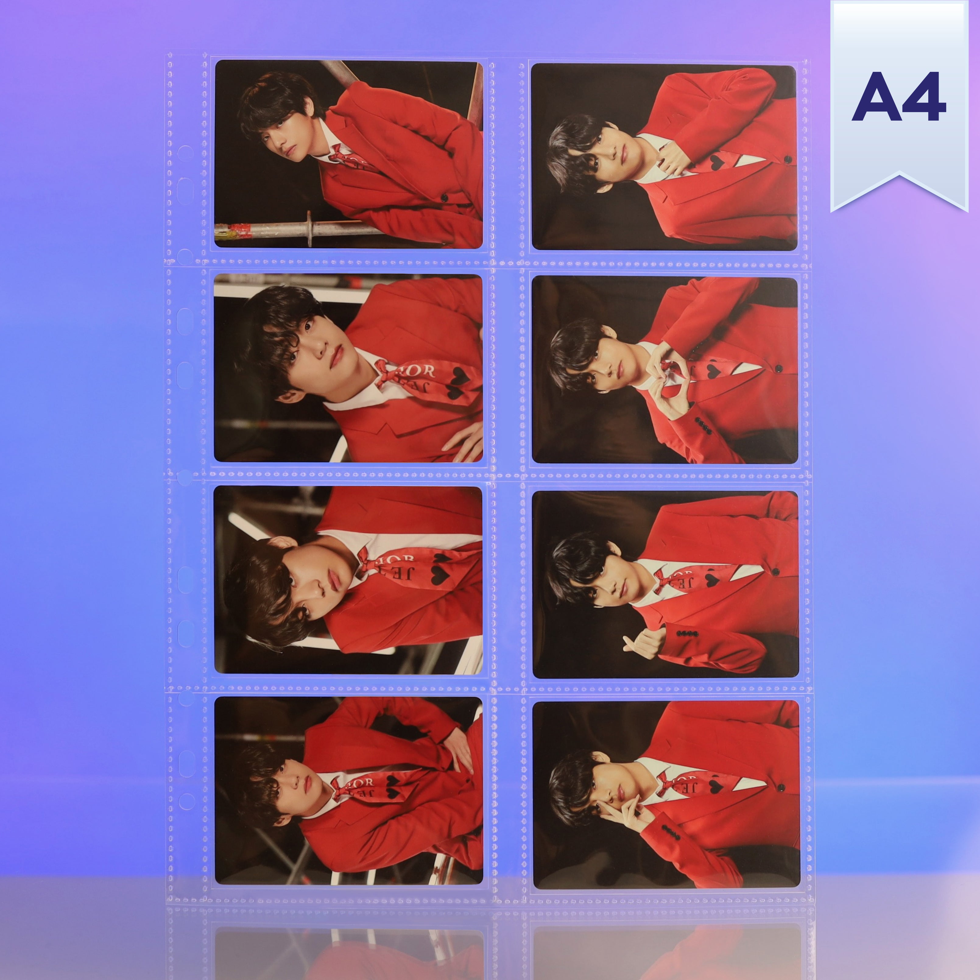 [PRE-ORDER] Custom A4 8-Pocket Pages