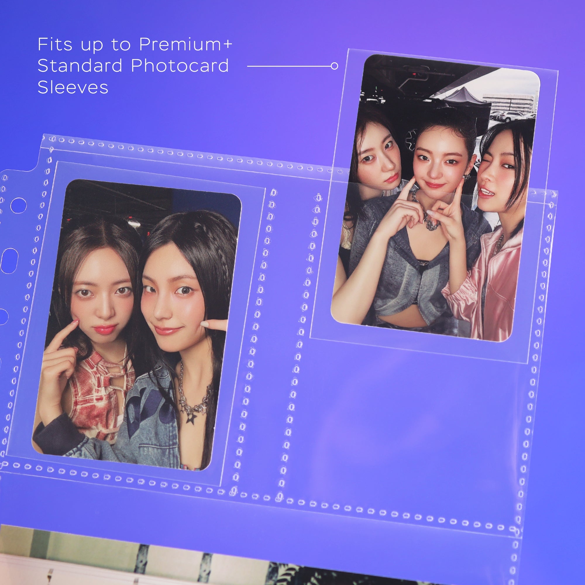 Custom A5 3-Pocket Pages - Photocard & Postcard (Type A)