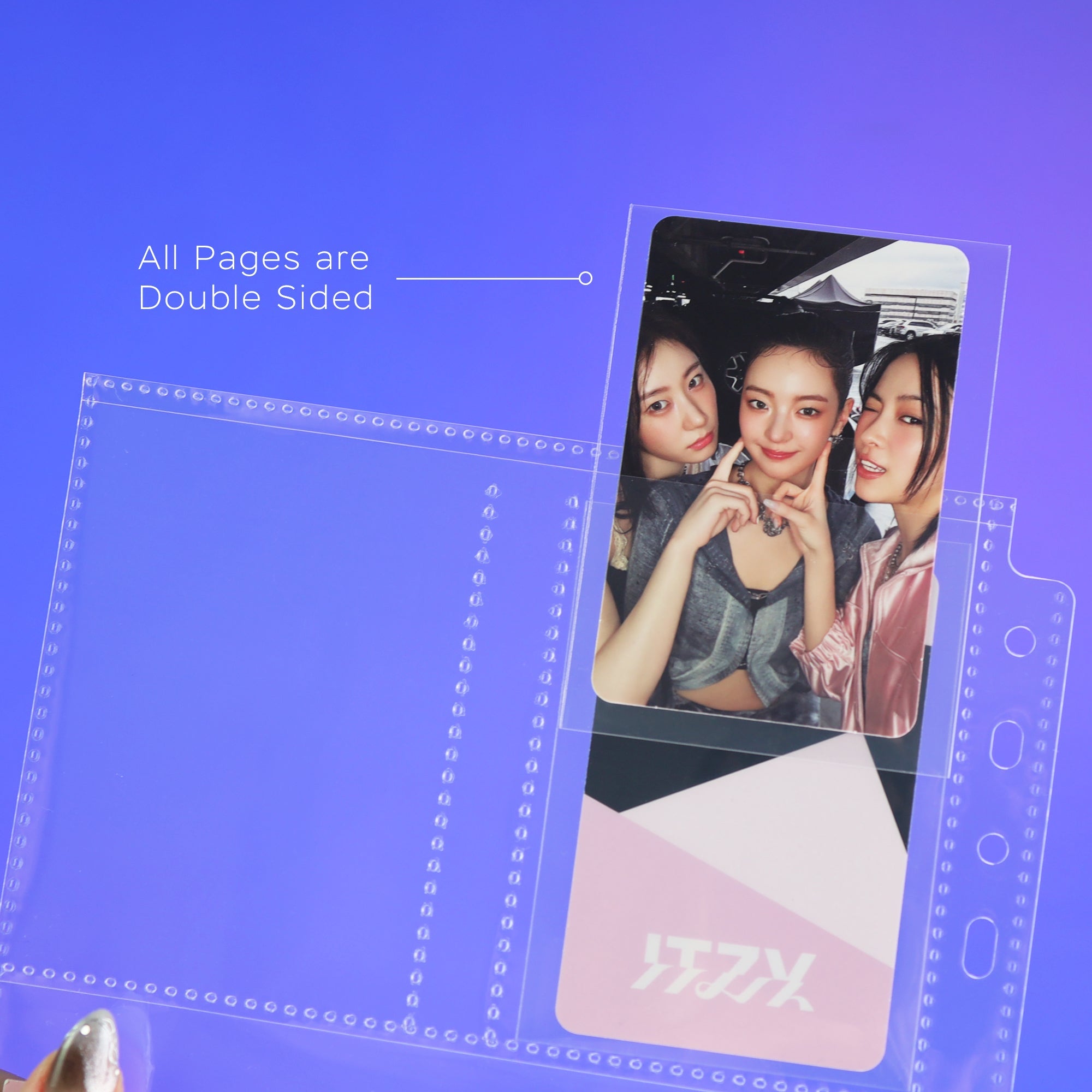 Custom A5 3-Pocket Pages - Photocard & Postcard (Type A)