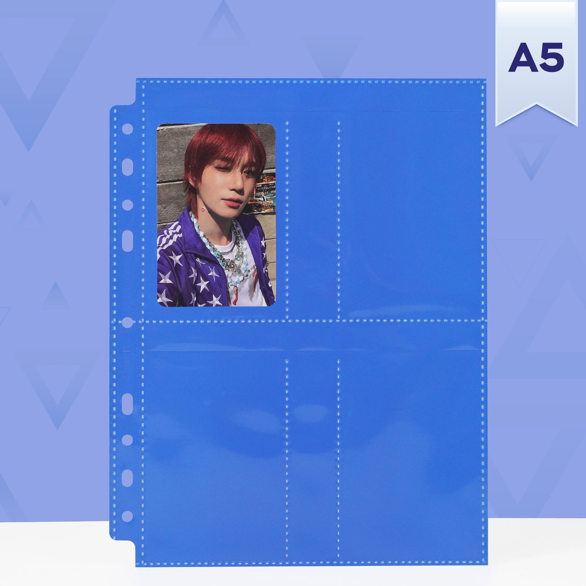 Custom A5 4-Pocket Pages - Double Sleeve - Coloured