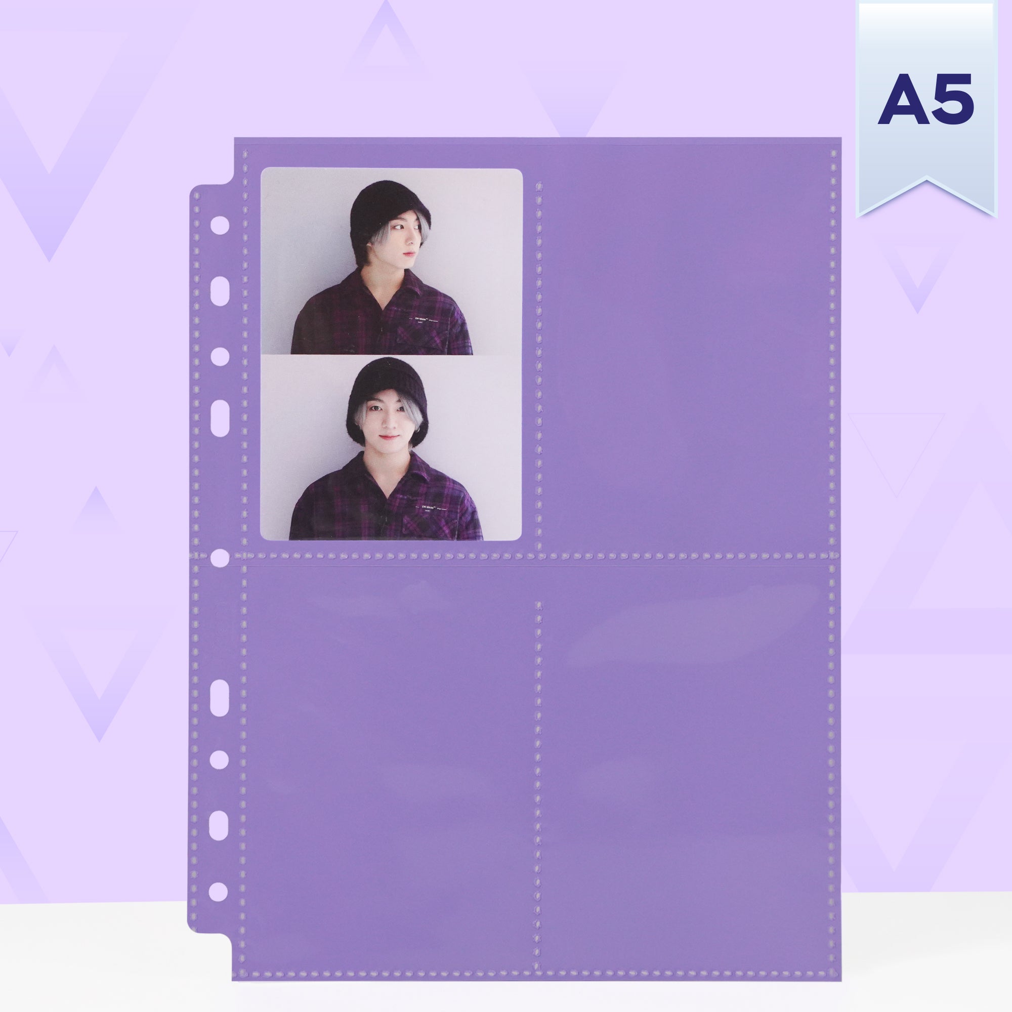 Custom A5 4-Pocket Pages - Mini Tour - Bunnies Coloured