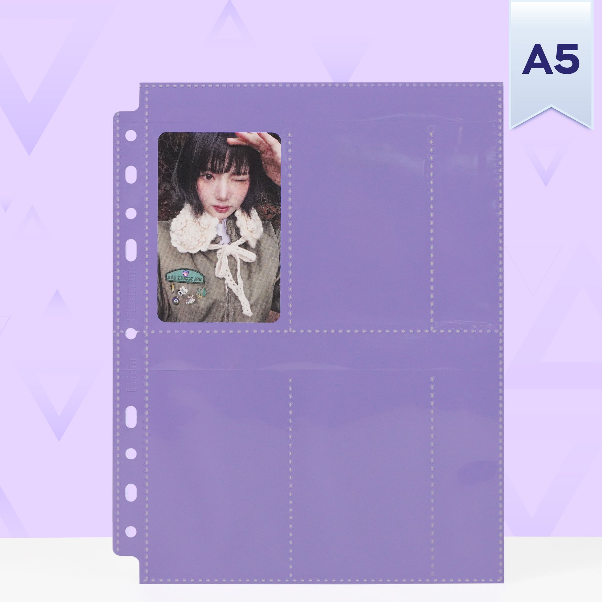 Custom A5 4-Pocket Pages - Slim + Note - Bunnies Coloured