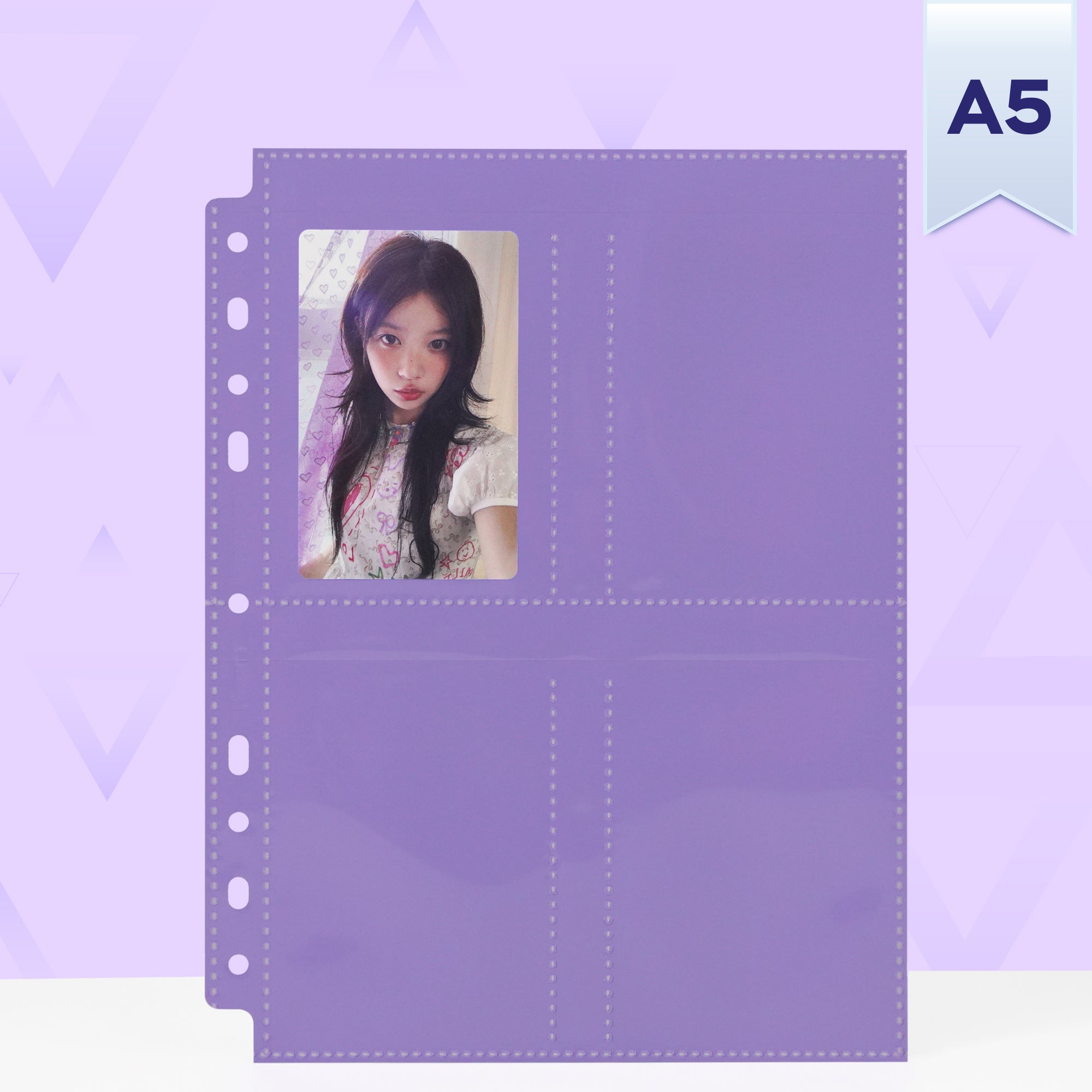 Custom A5 4-Pocket Pages - Standard Photocard - Bunnies Coloured