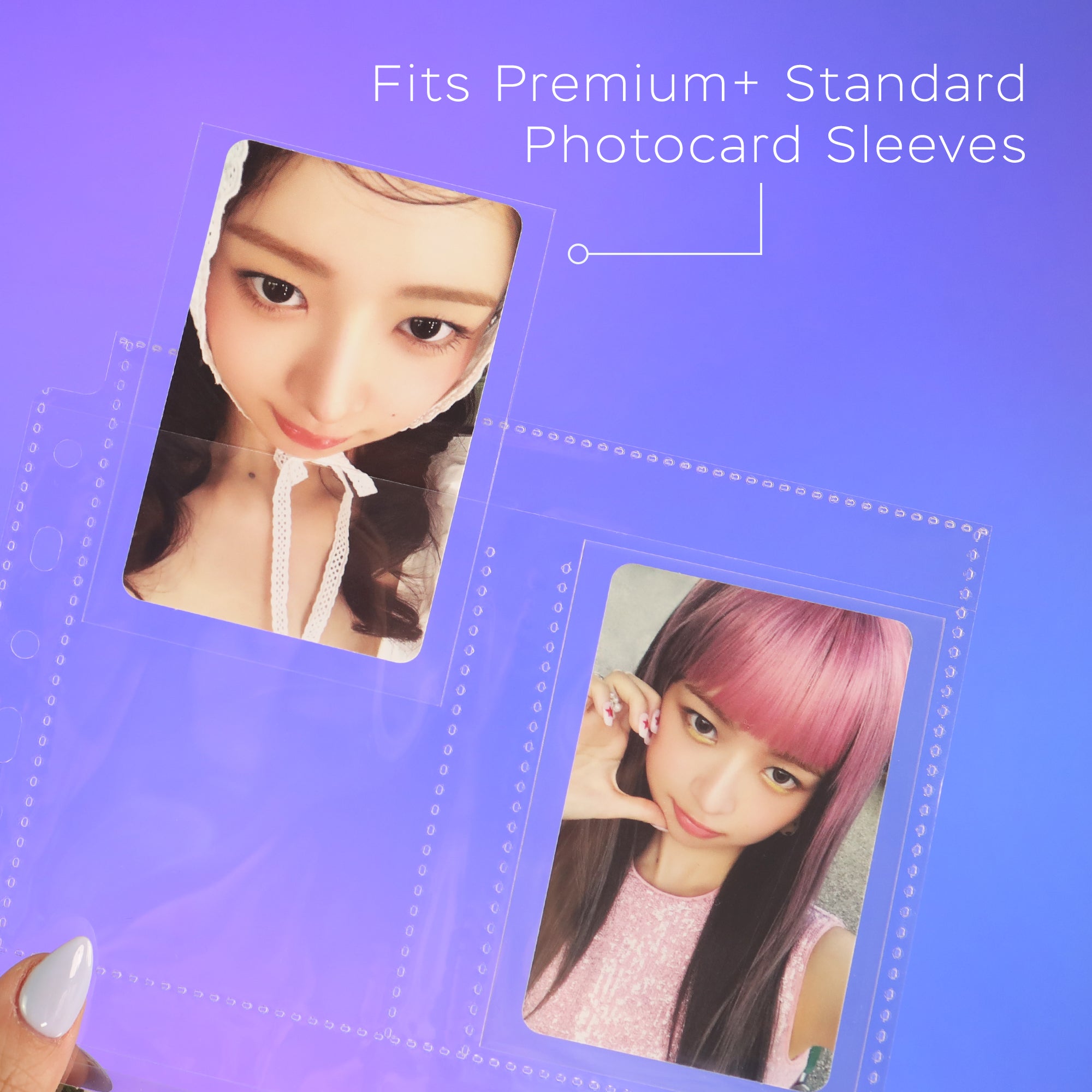 Custom A5 4-Pocket Pages - Standard Photocard - Single Sided