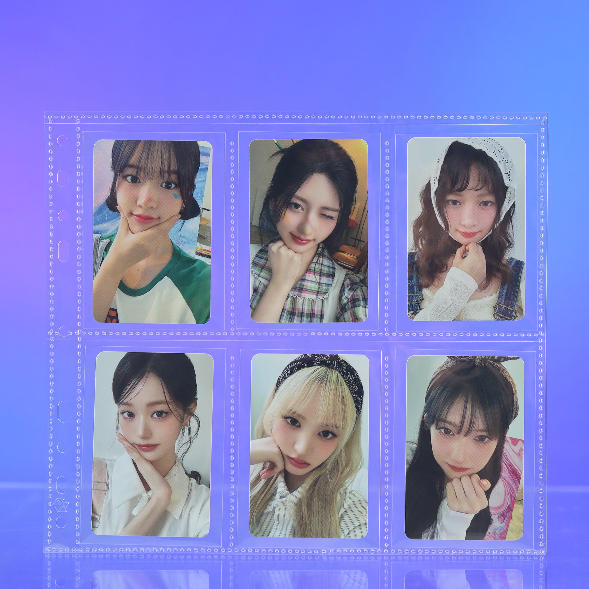 Custom A5 Wide 6-Pocket Pages - Standard Photocard