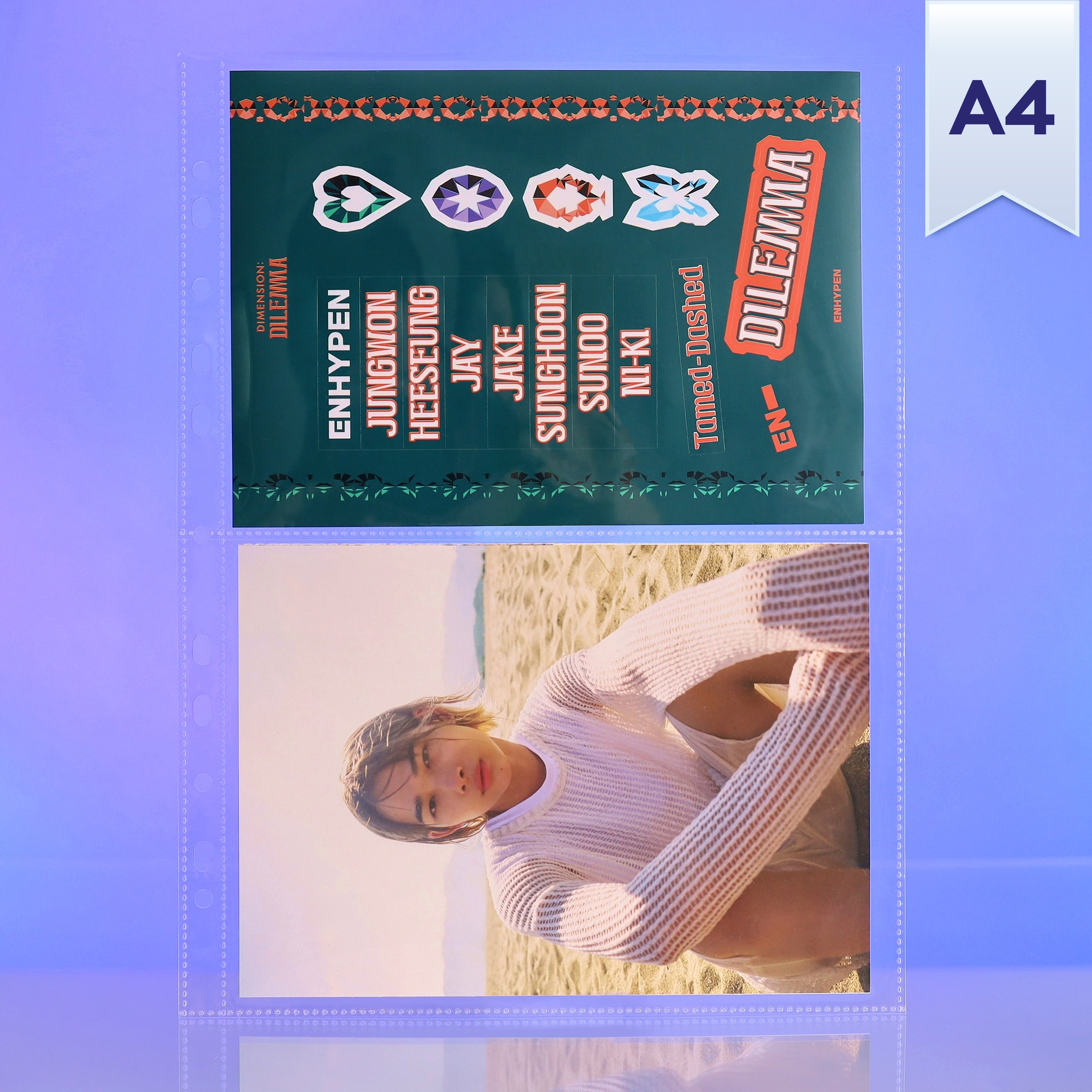 Custom A4 2-Pocket Pages