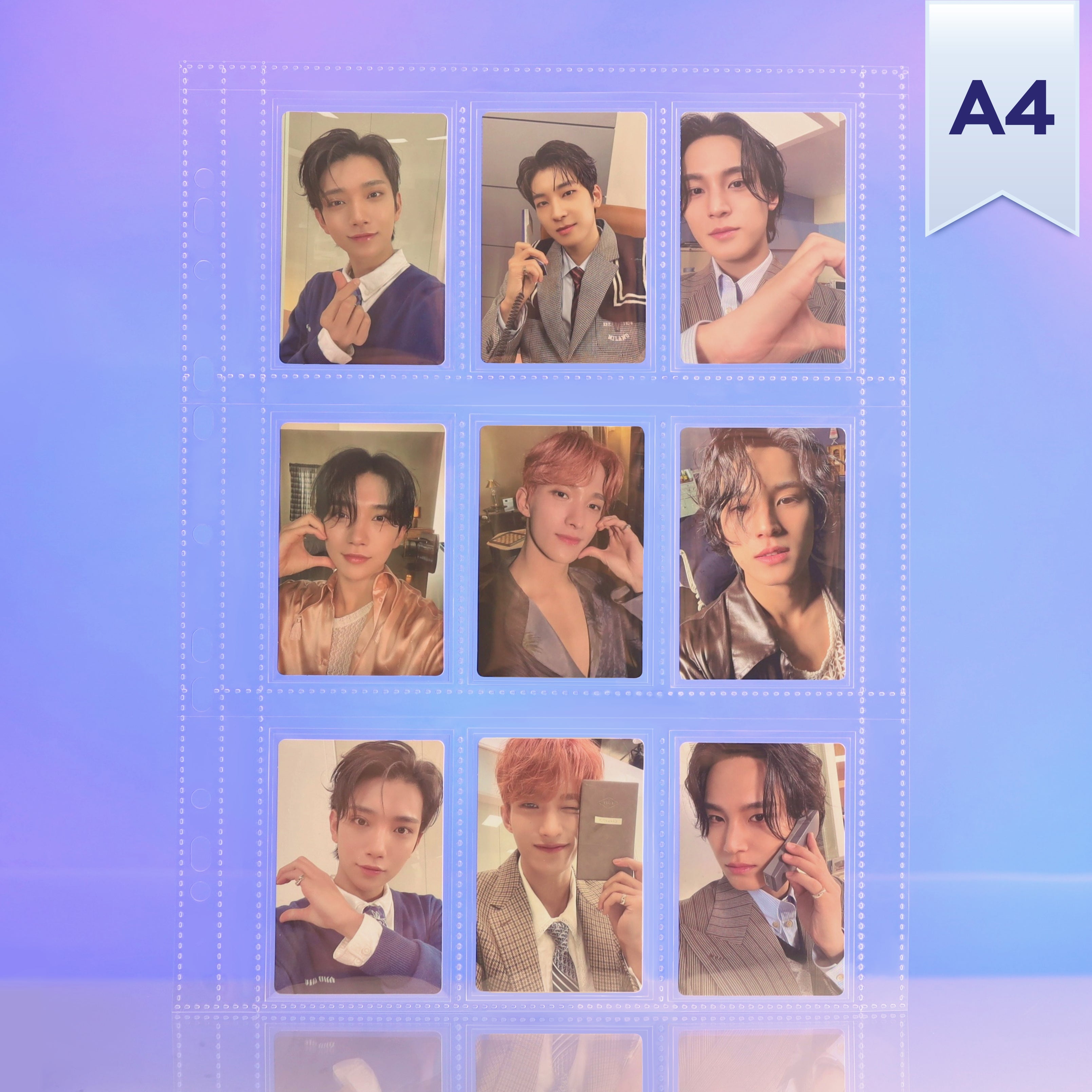 Custom A4 9-Pocket Pages – V3 – Outer Size