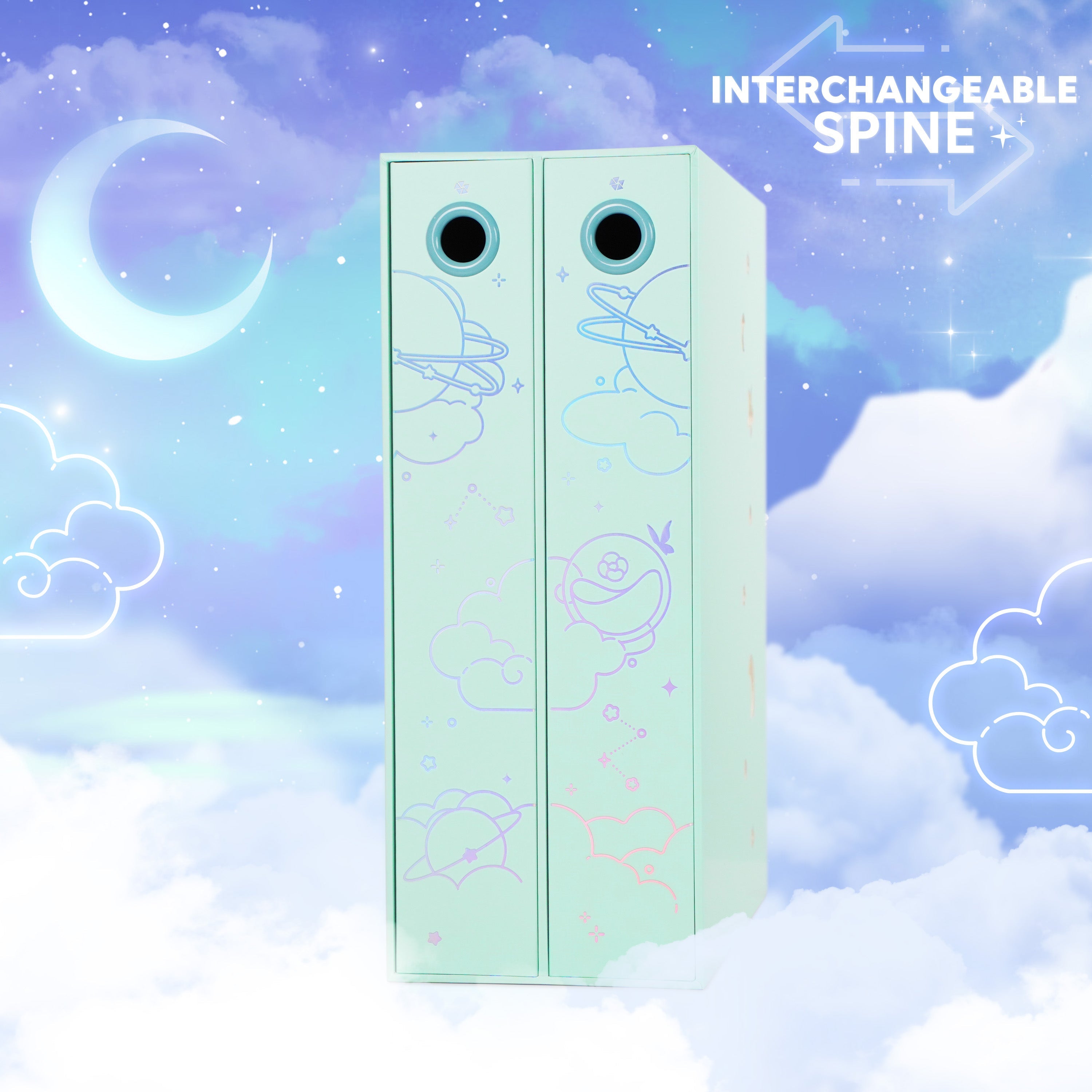 [PRE-ORDER] Part III - Astro + Wanderlust - Minty Green Duo Edition - A4 myCOLLECTION Binder