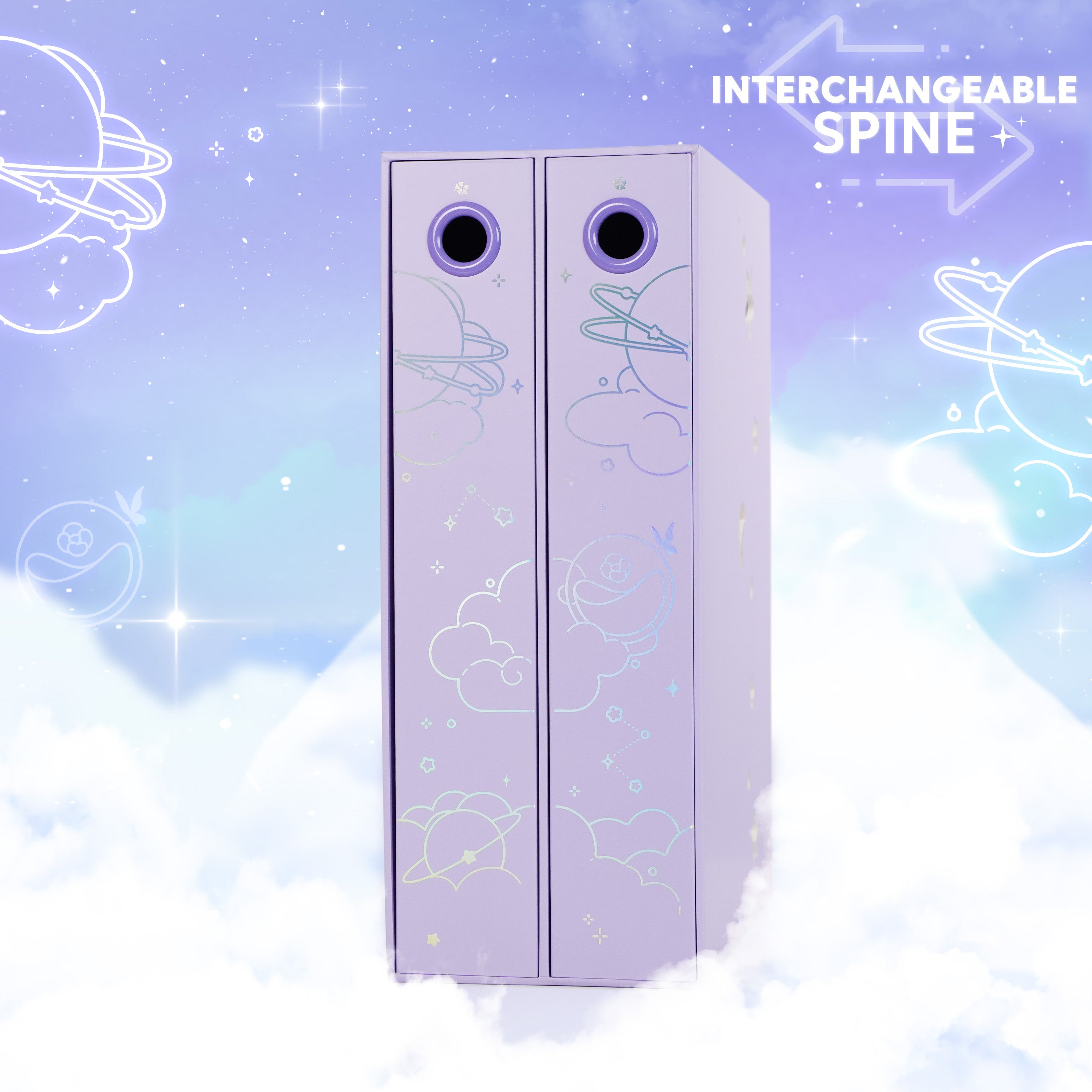 [PRE-ORDER] Part III - Astro + Wanderlust - Misty Purple Duo Edition - A4 myCOLLECTION Binder