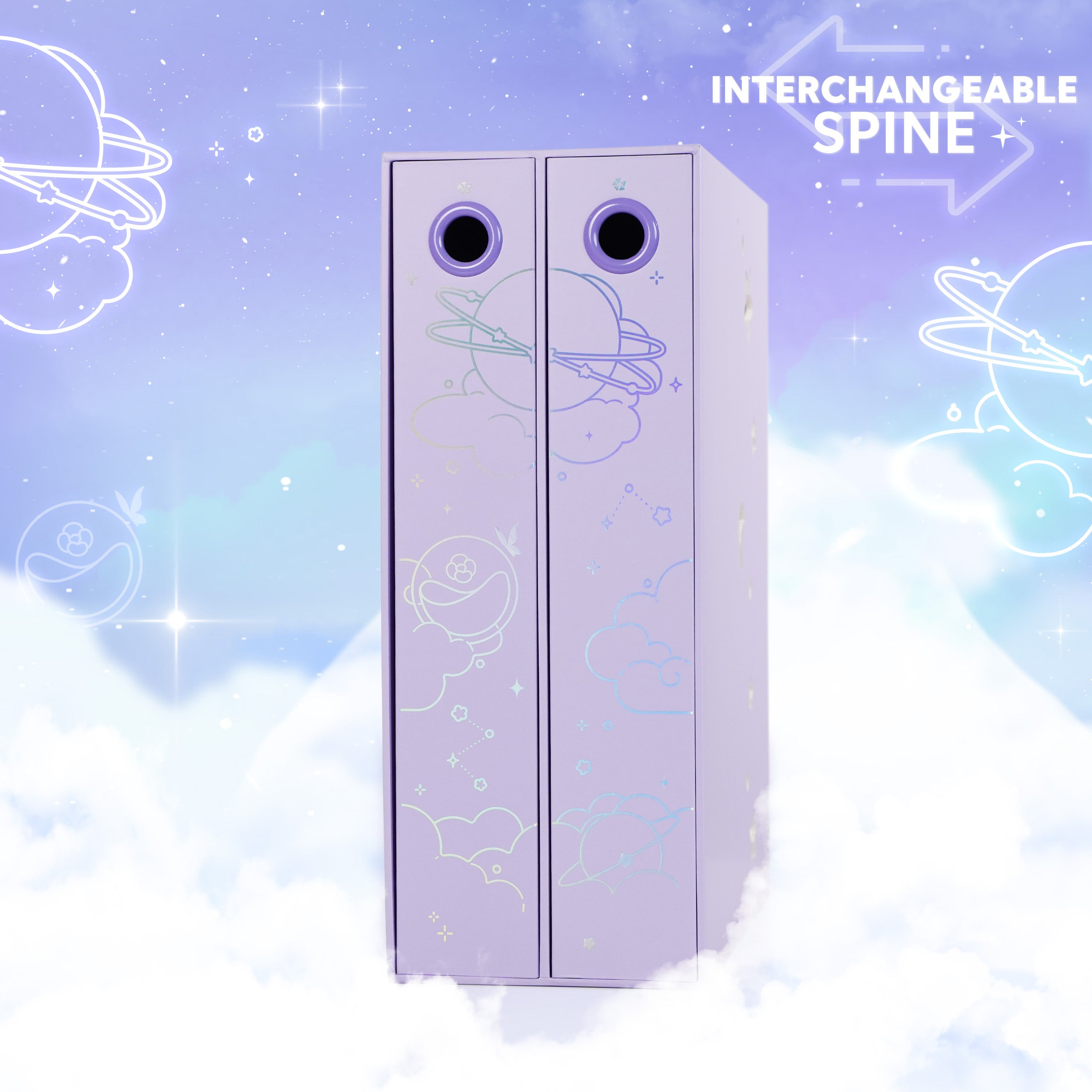 [PRE-ORDER] Part III - Astro + Wanderlust - Misty Purple Duo Edition - A4 myCOLLECTION Binder