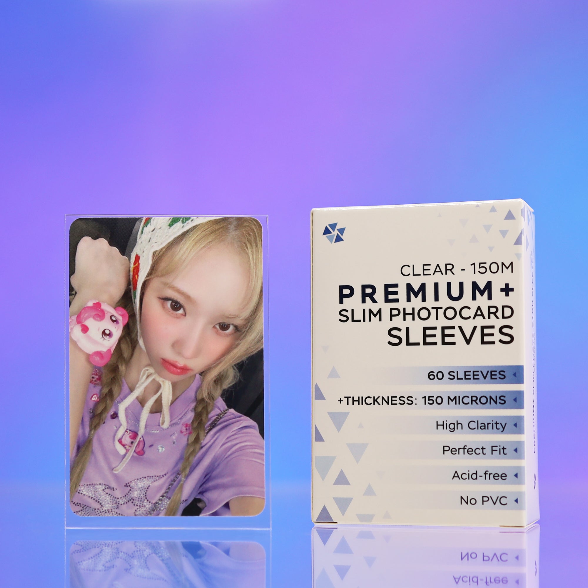 Premium+ Slim Photocard Sleeves - 150M