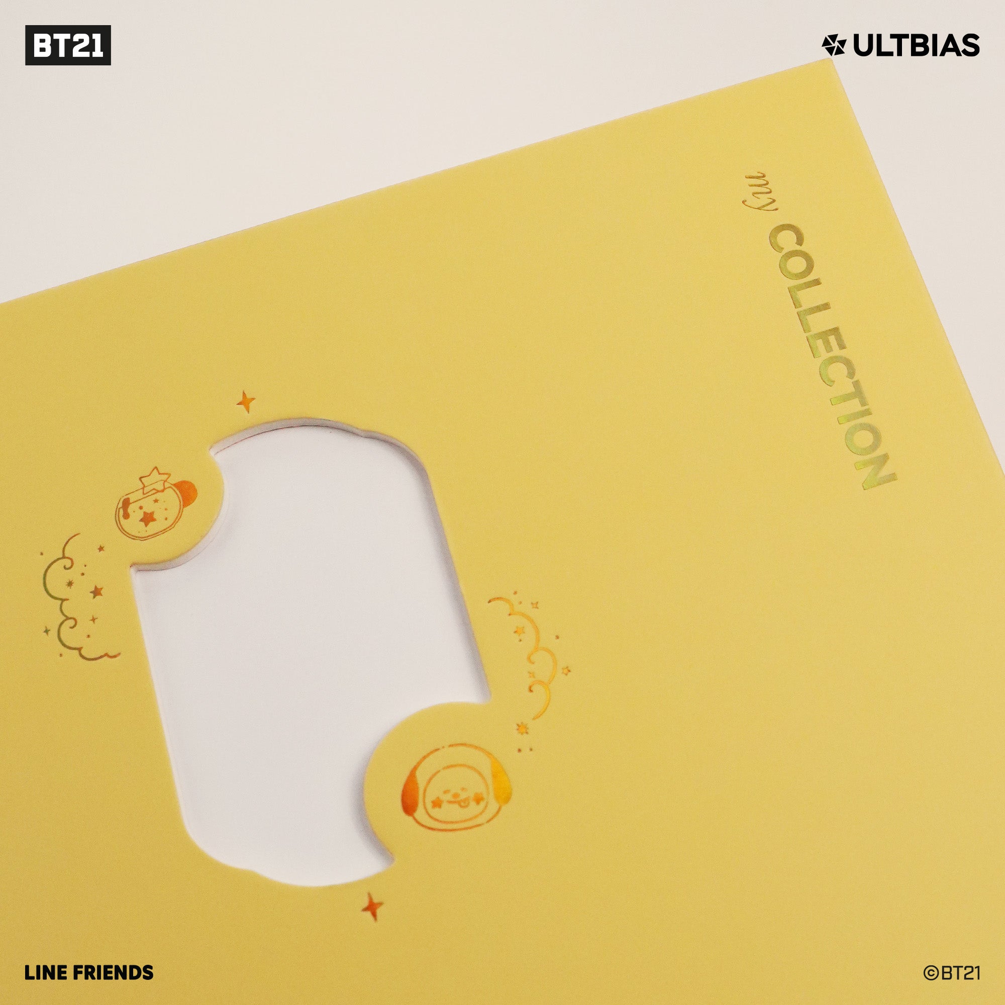 BT21 with ULTBIAS  - CHIMMY - A5 myCOLLECTION - Complete Set