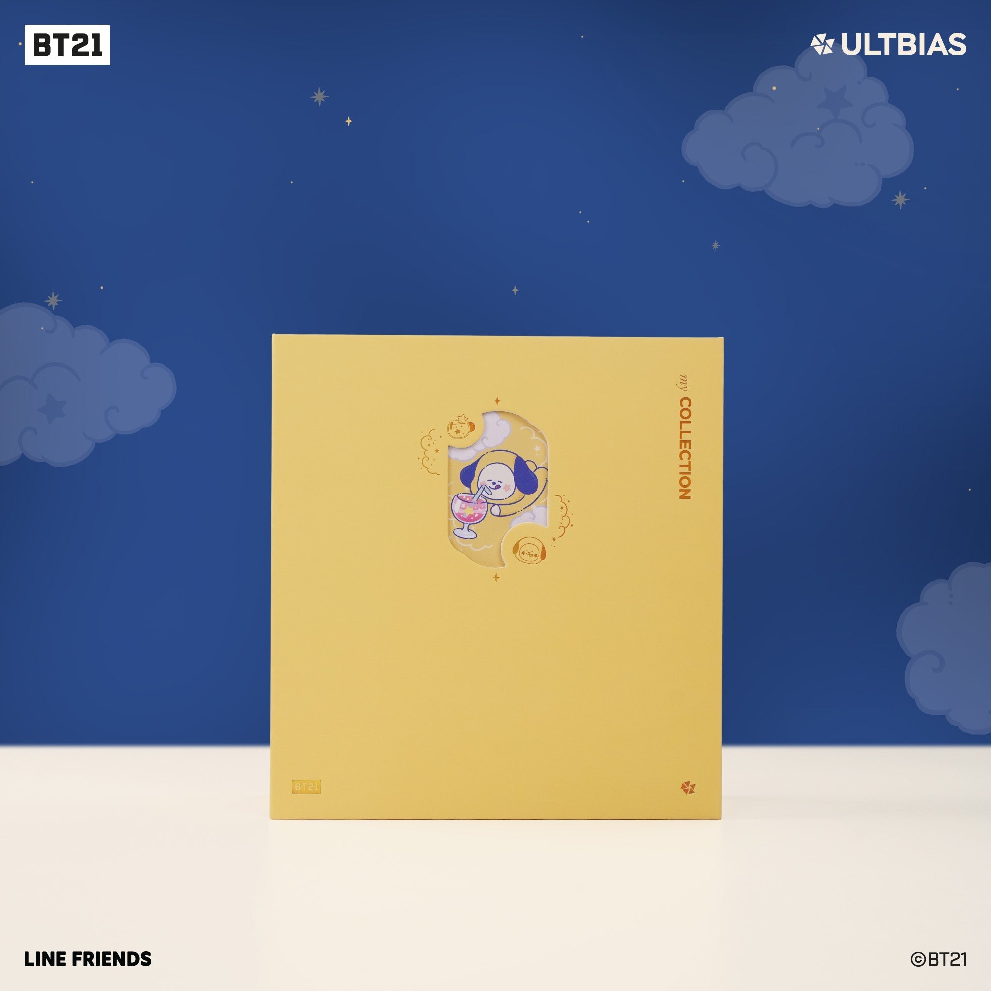 BT21 with ULTBIAS  - CHIMMY - A5 myCOLLECTION - Complete Set