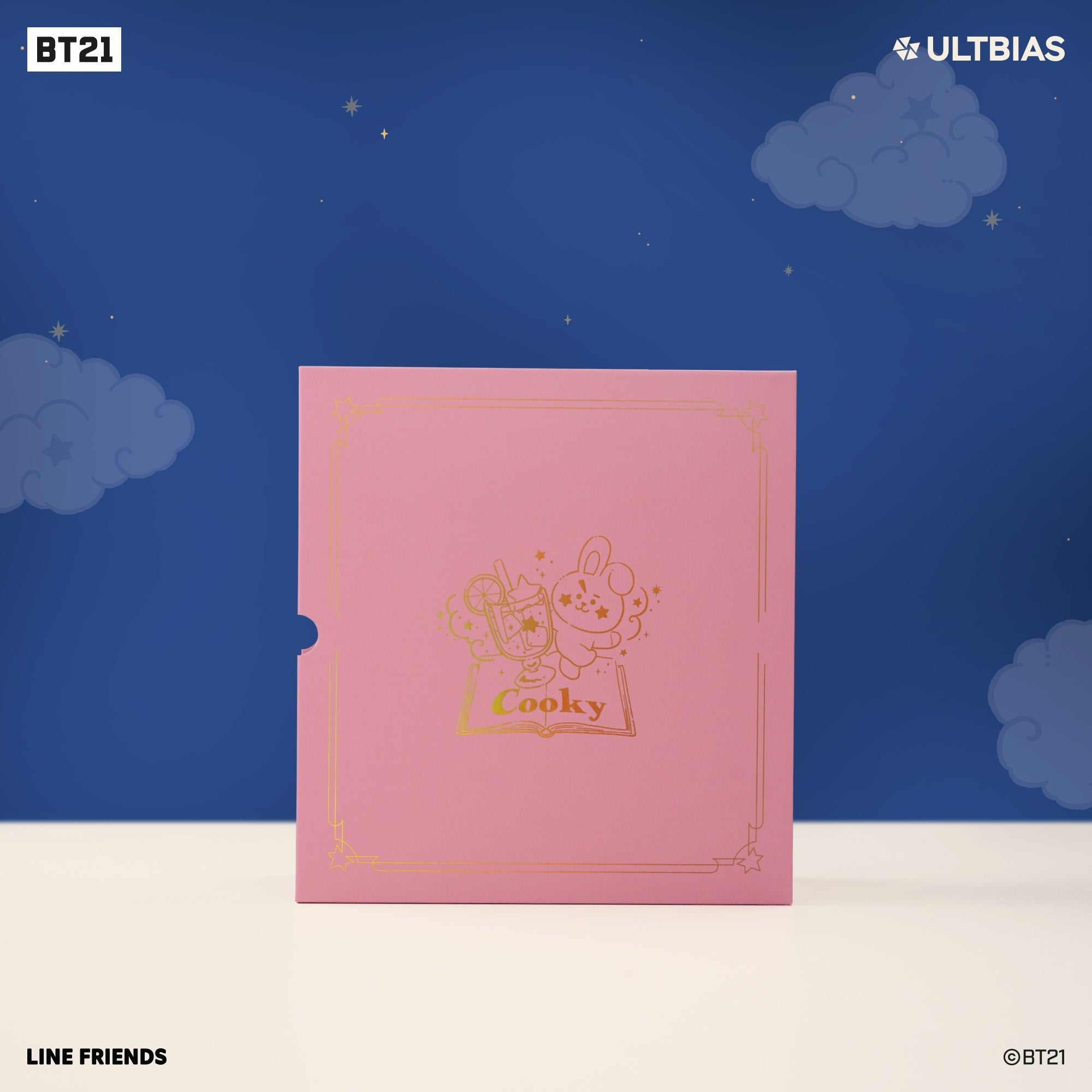 BT21 with ULTBIAS - COOKY - A5 myCOLLECTION - Complete Set